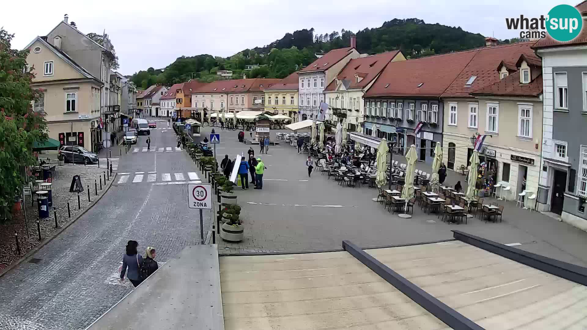 Samobor – Piazza centrale dedicata a re Tomislav