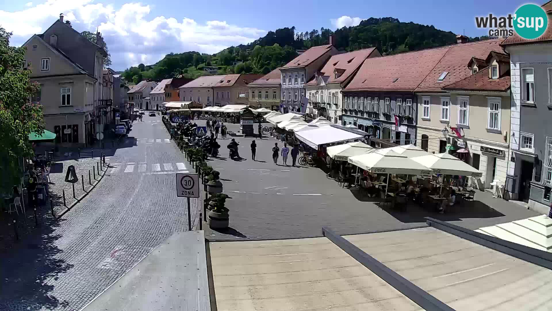 Samobor – Main square dedicated to King Tomislav