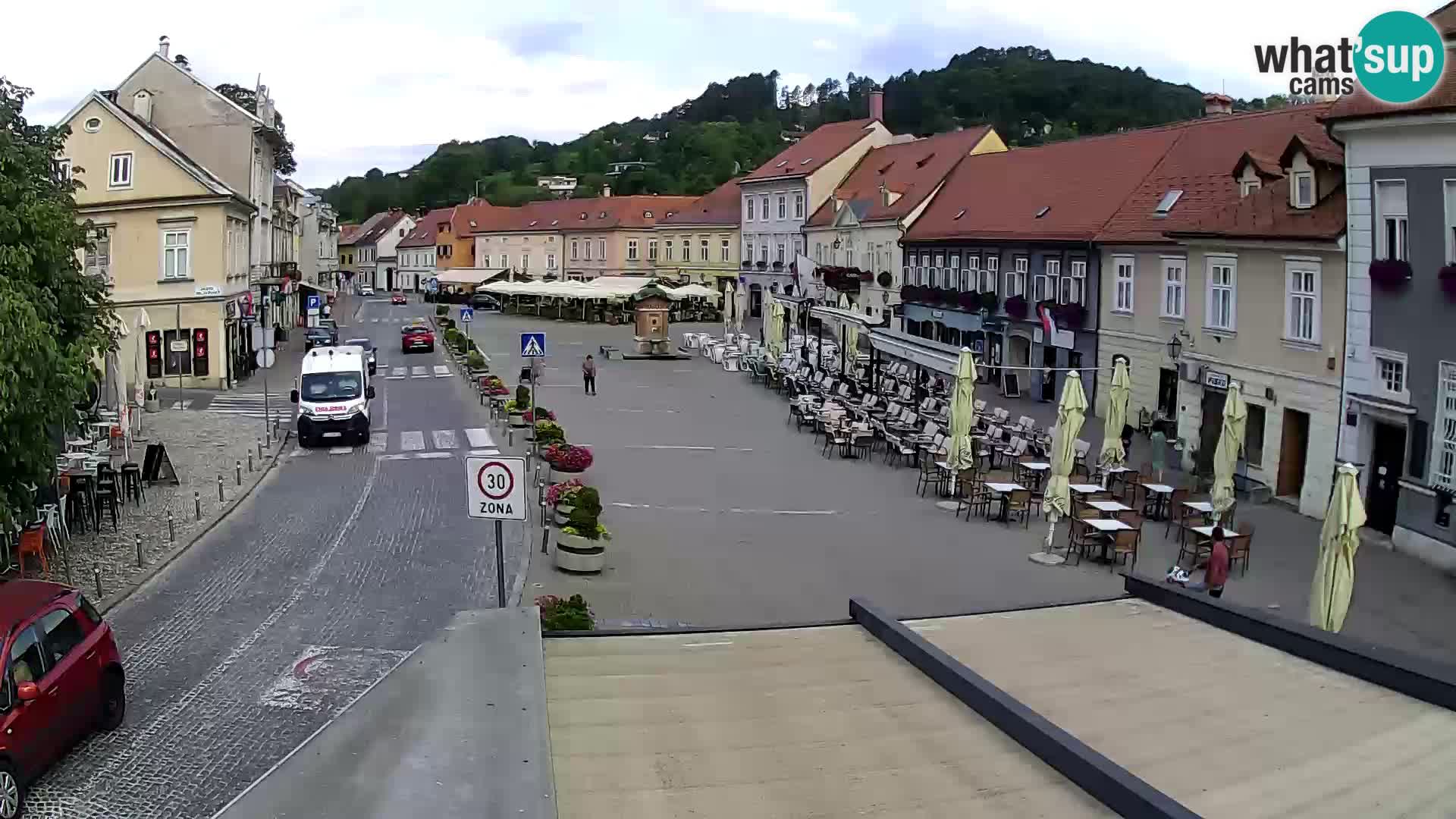 Samobor – Zentralen Platz von König Tomislav gewidmet
