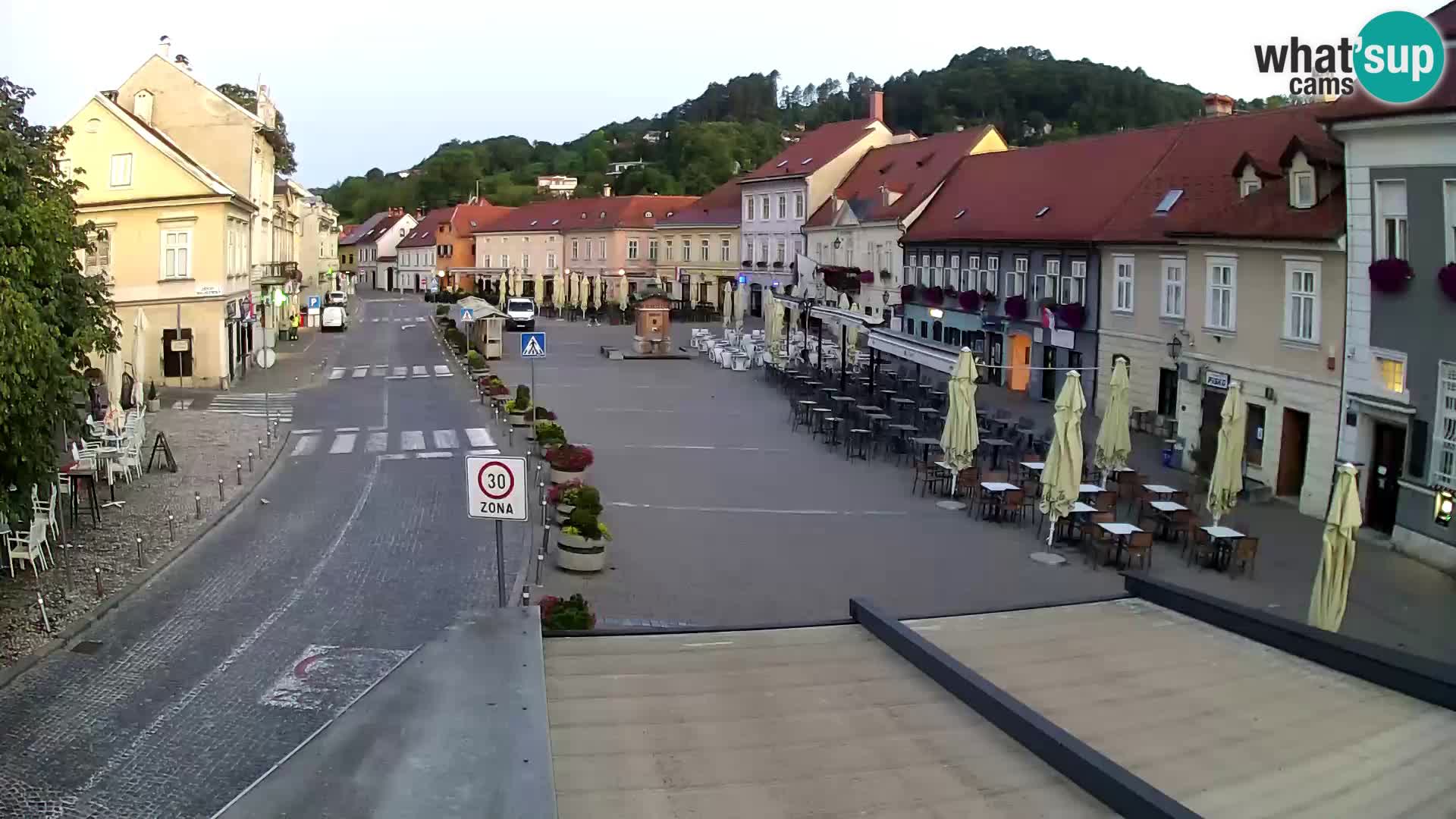 Samobor – Zentralen Platz von König Tomislav gewidmet