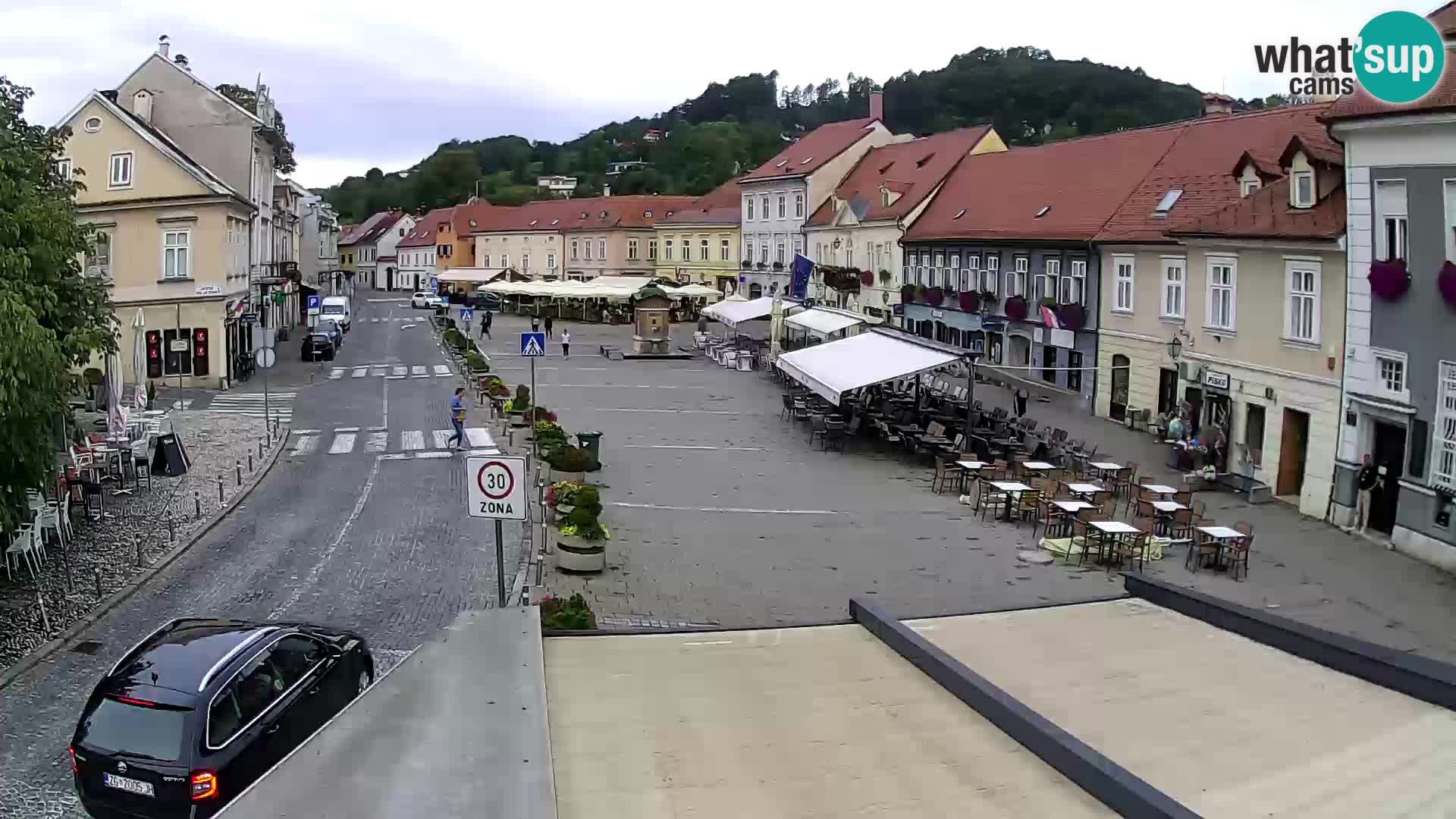 Samobor – Piazza centrale dedicata a re Tomislav