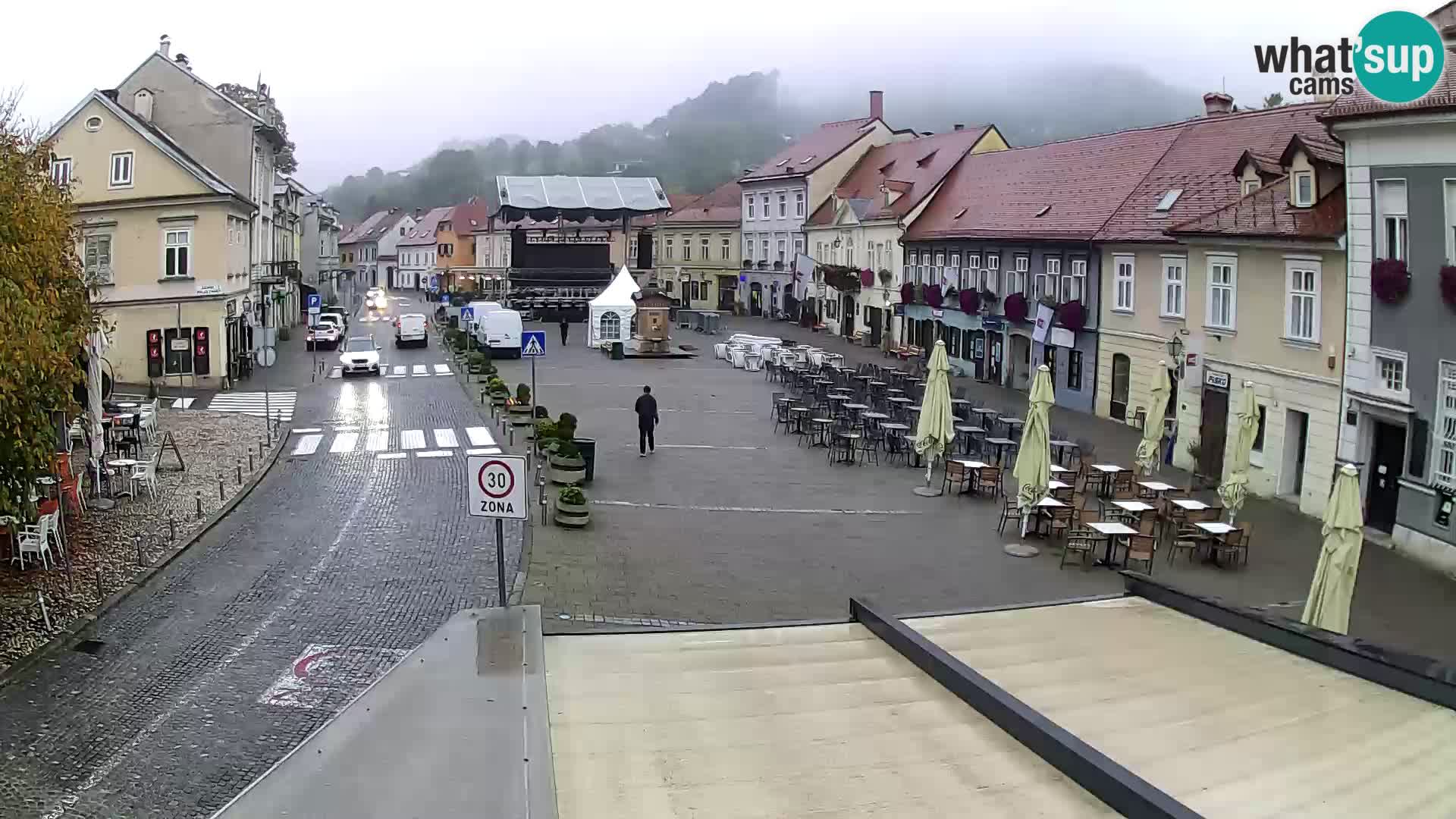 Samobor – Plaza central dedicado al rey Tomislav