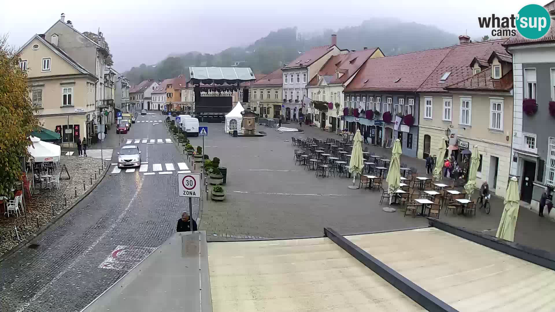 Samobor – Zentralen Platz von König Tomislav gewidmet