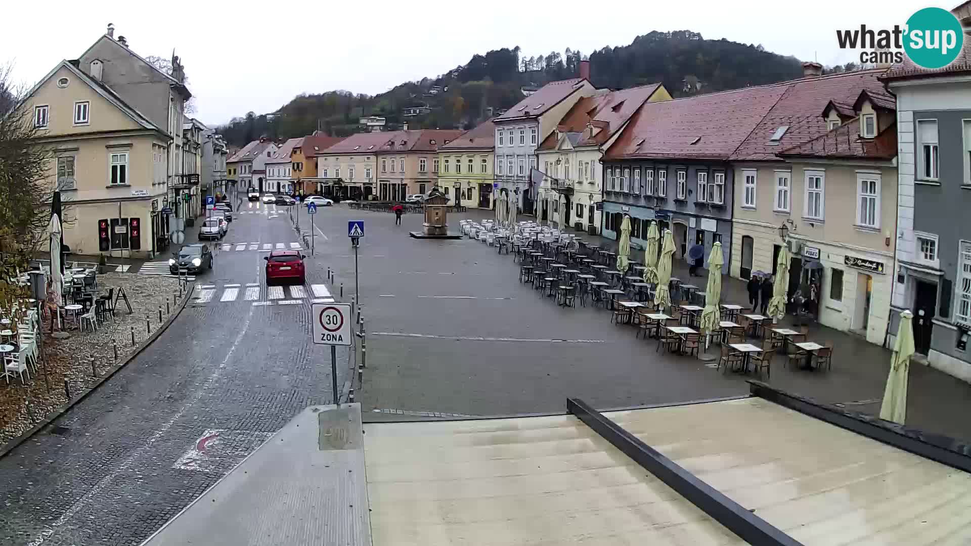 Samobor – Piazza centrale dedicata a re Tomislav