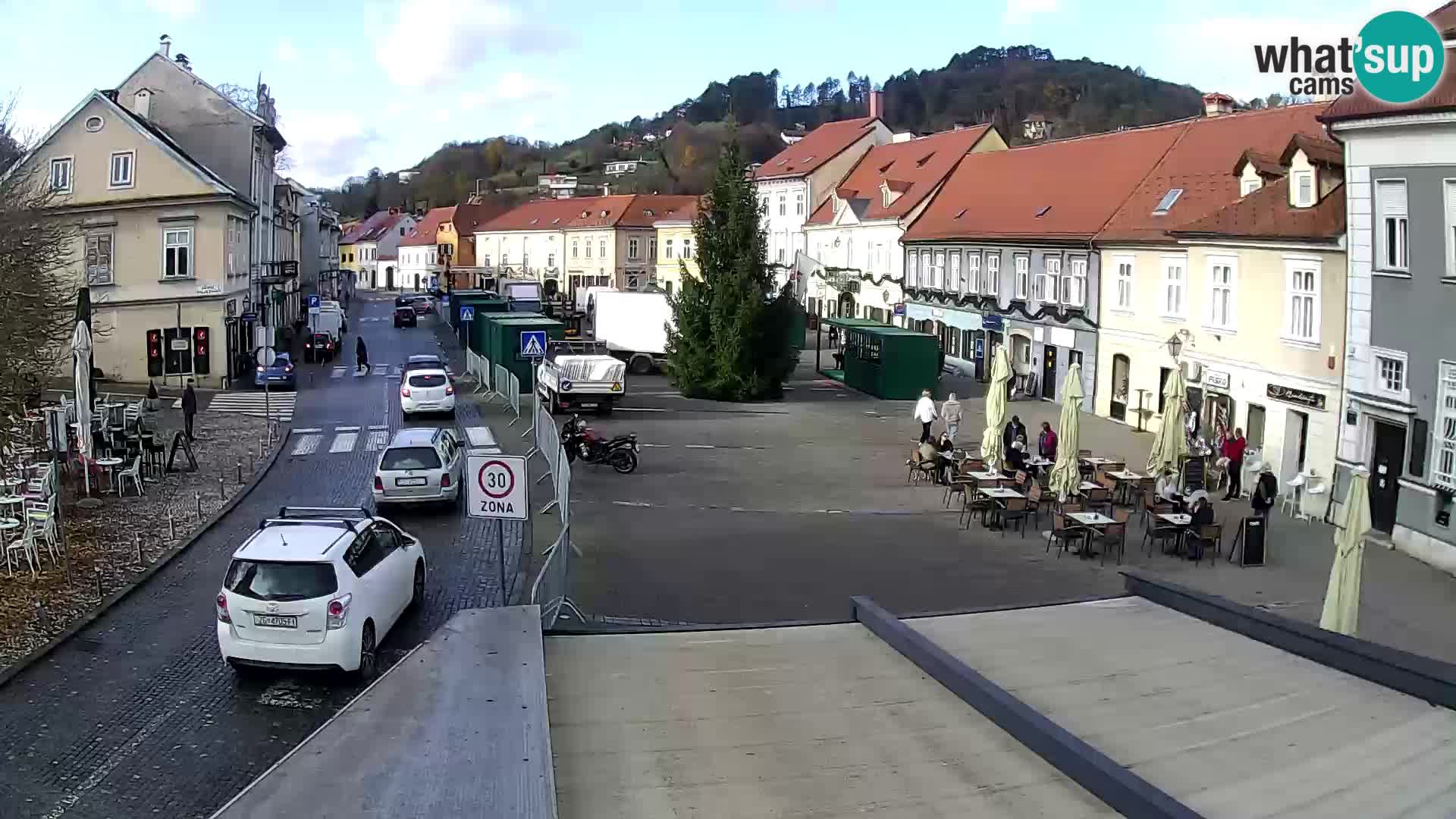 Samobor – Zentralen Platz von König Tomislav gewidmet