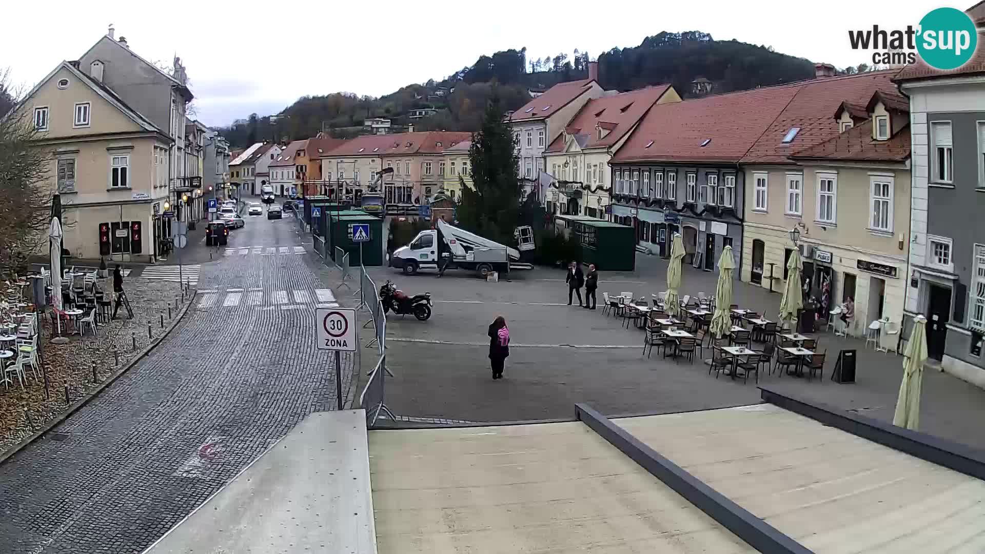 Samobor – Piazza centrale dedicata a re Tomislav