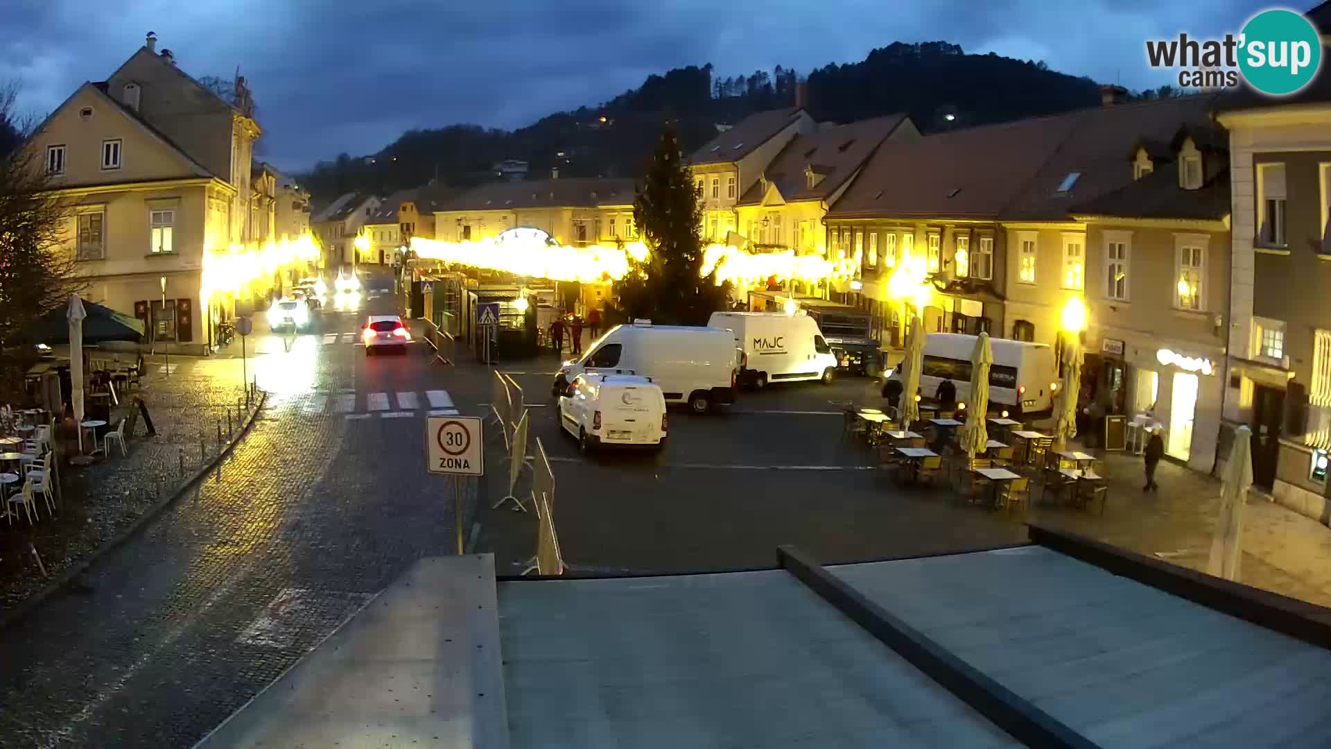 Samobor – Piazza centrale dedicata a re Tomislav