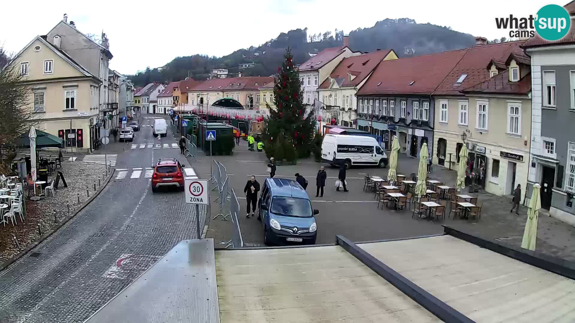 Samobor – Piazza centrale dedicata a re Tomislav