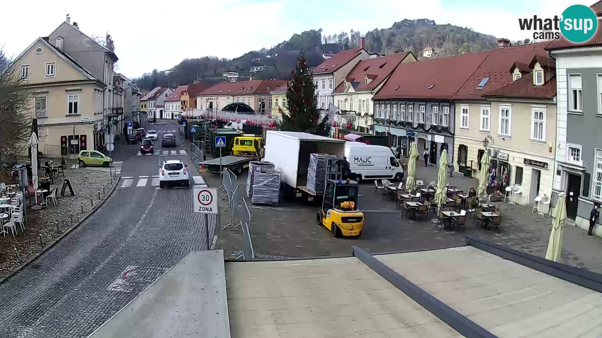 Samobor – Plaza central dedicado al rey Tomislav