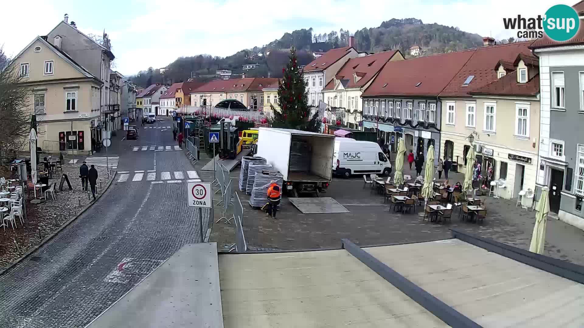 Samobor – Zentralen Platz von König Tomislav gewidmet