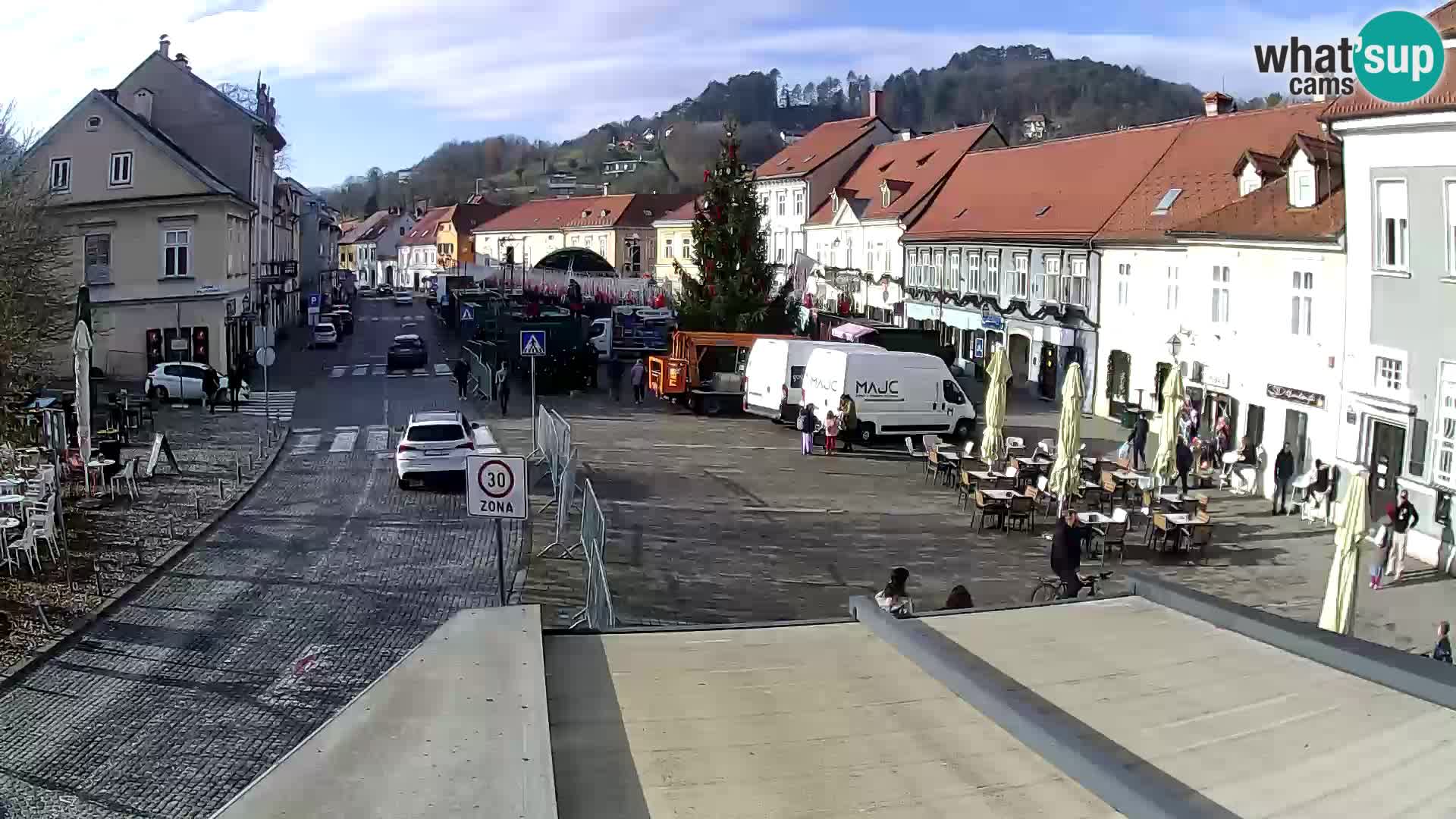 Samobor – Plaza central dedicado al rey Tomislav