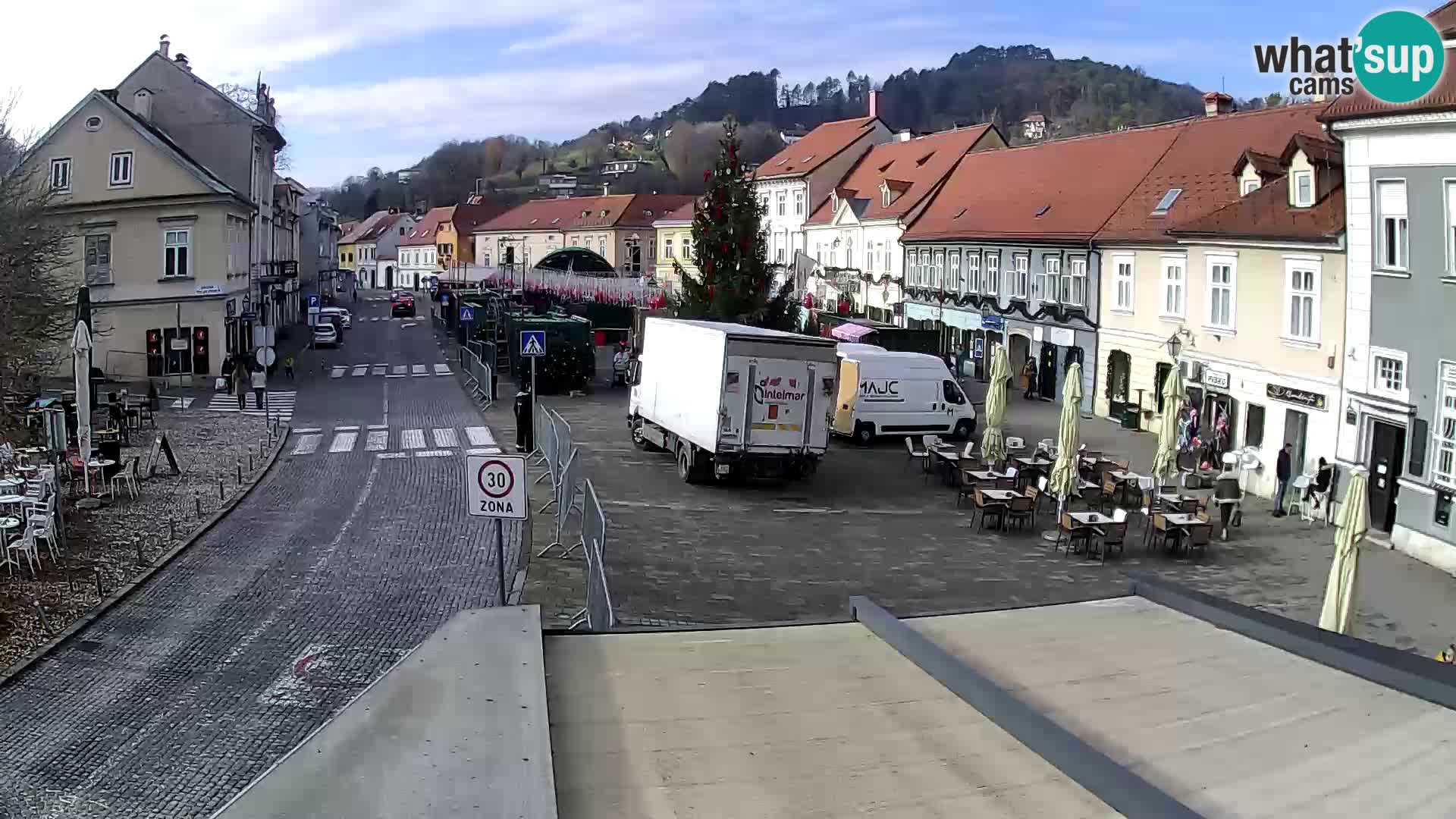 Samobor – Zentralen Platz von König Tomislav gewidmet