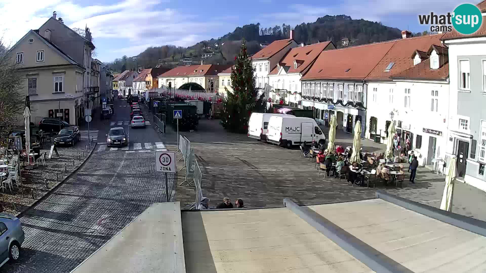 Samobor – Plaza central dedicado al rey Tomislav