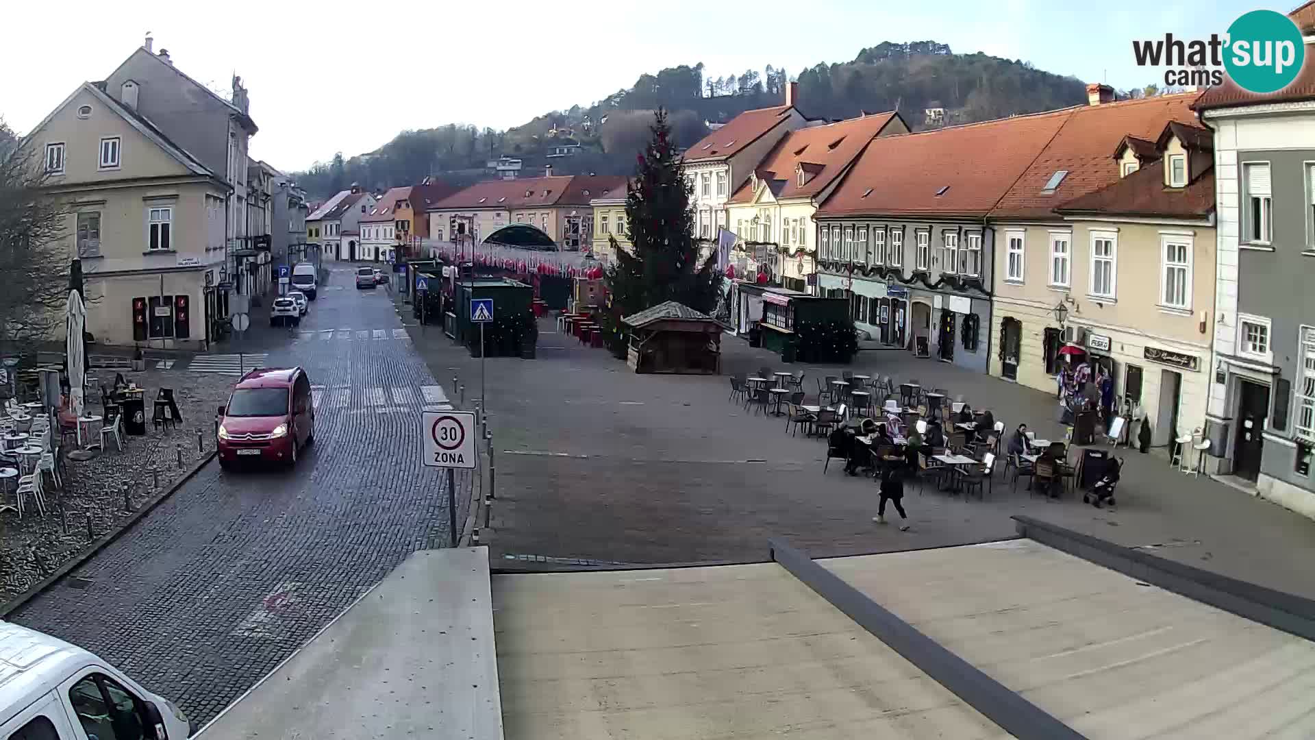 Samobor – Plaza central dedicado al rey Tomislav