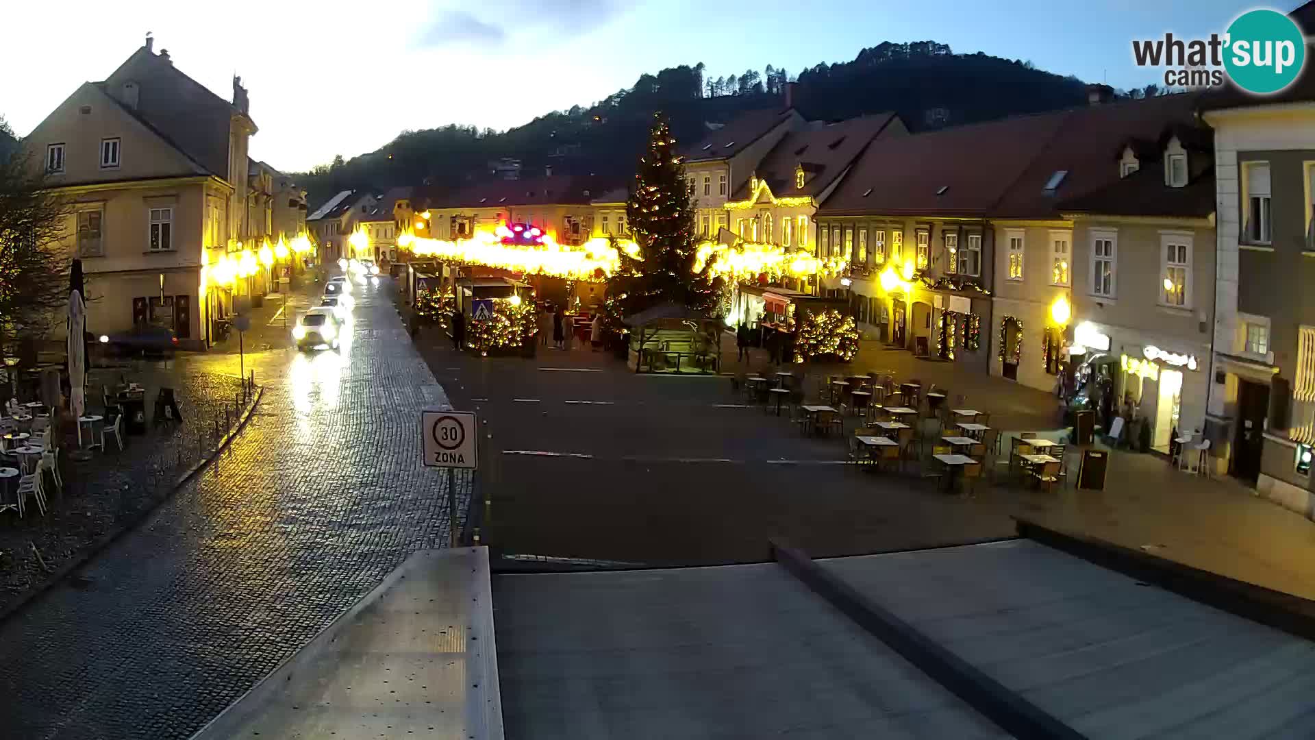 Samobor – Piazza centrale dedicata a re Tomislav