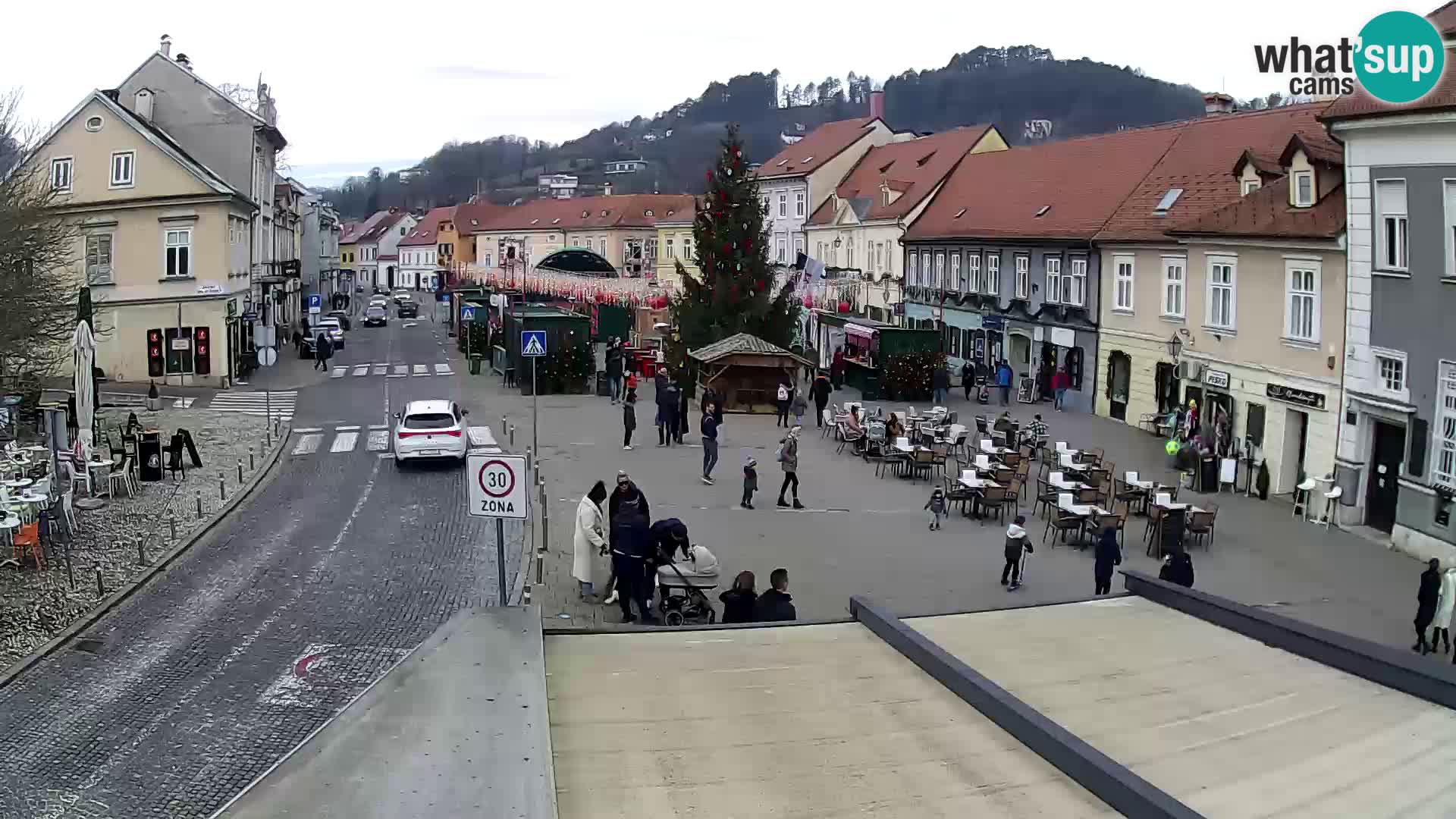 Samobor – Zentralen Platz von König Tomislav gewidmet