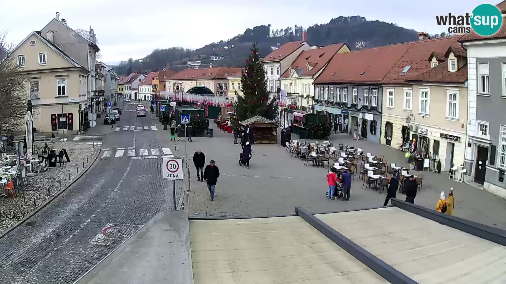 Samobor – Piazza centrale dedicata a re Tomislav