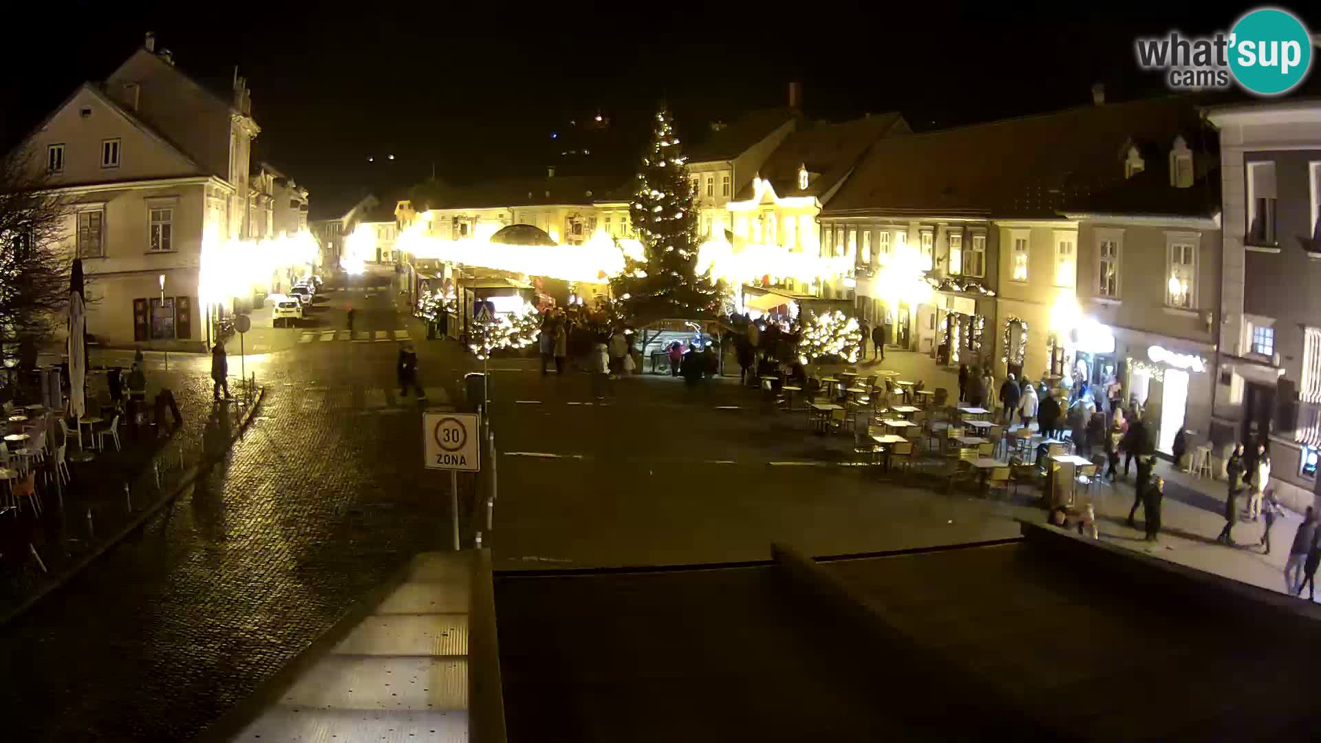 Samobor – Place centrale dédié au roi Tomislav