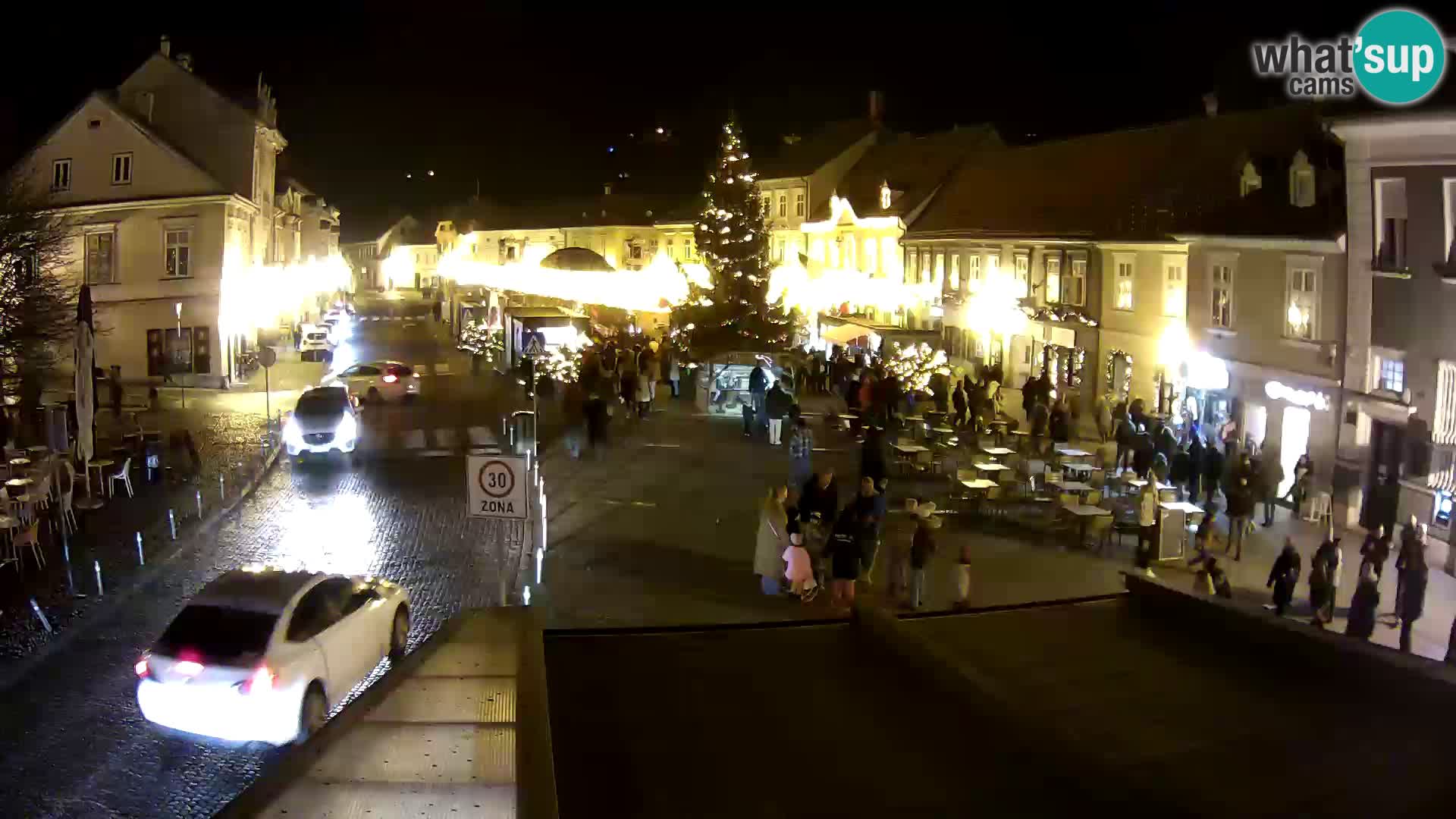 Samobor – Place centrale dédié au roi Tomislav