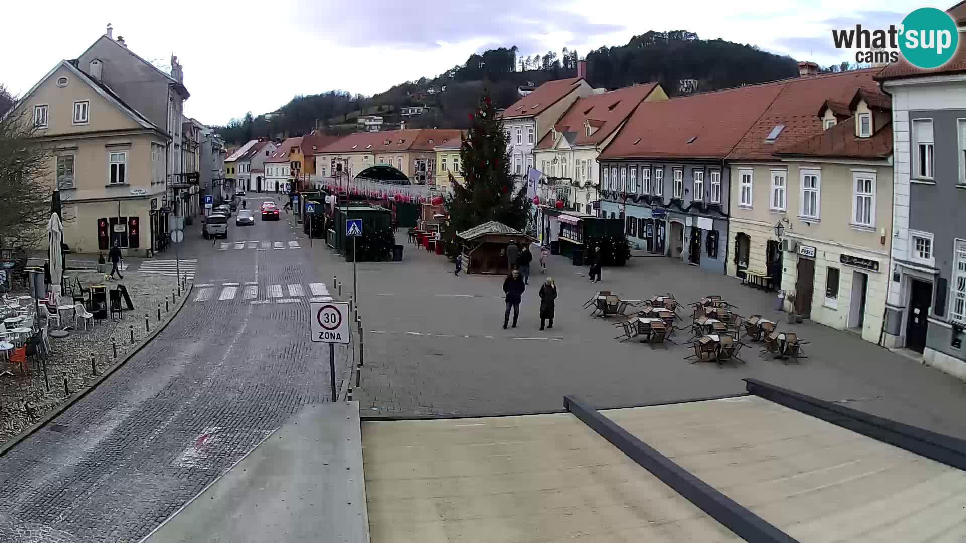 Samobor – Piazza centrale dedicata a re Tomislav