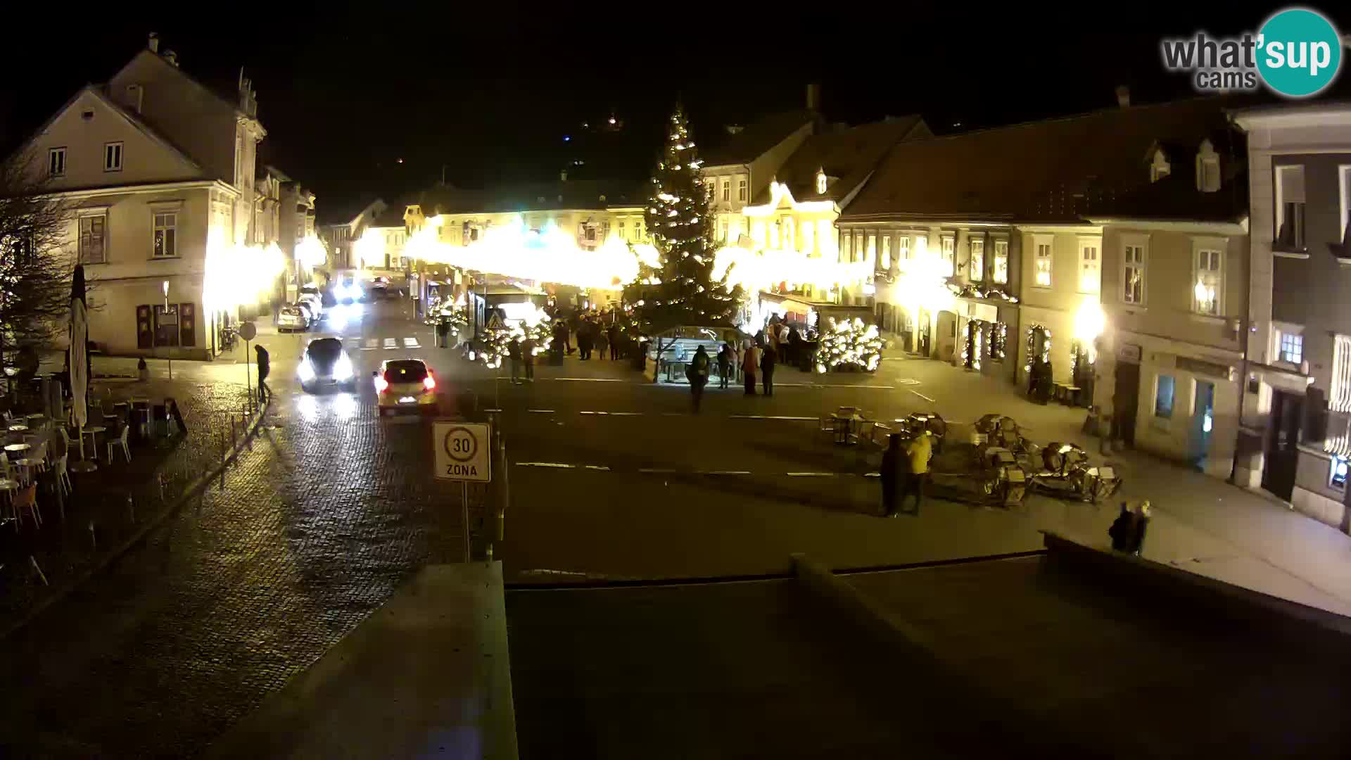 Samobor – Place centrale dédié au roi Tomislav