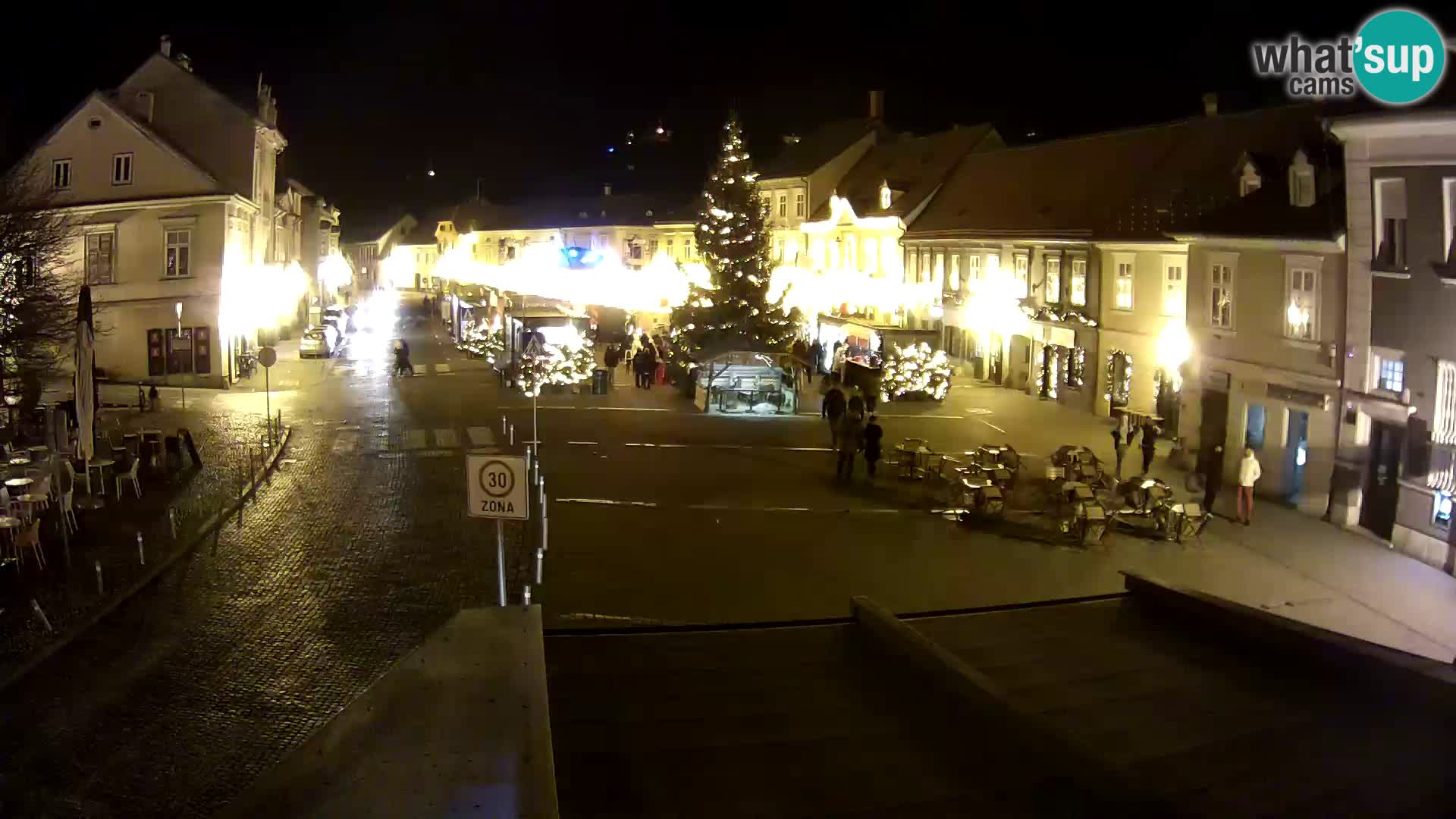 Samobor – Place centrale dédié au roi Tomislav