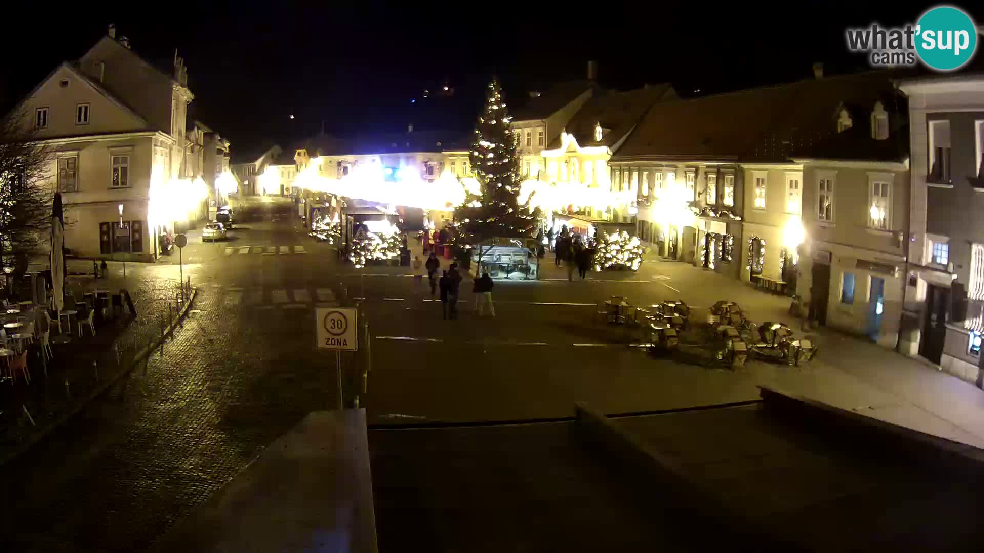 Samobor – Place centrale dédié au roi Tomislav