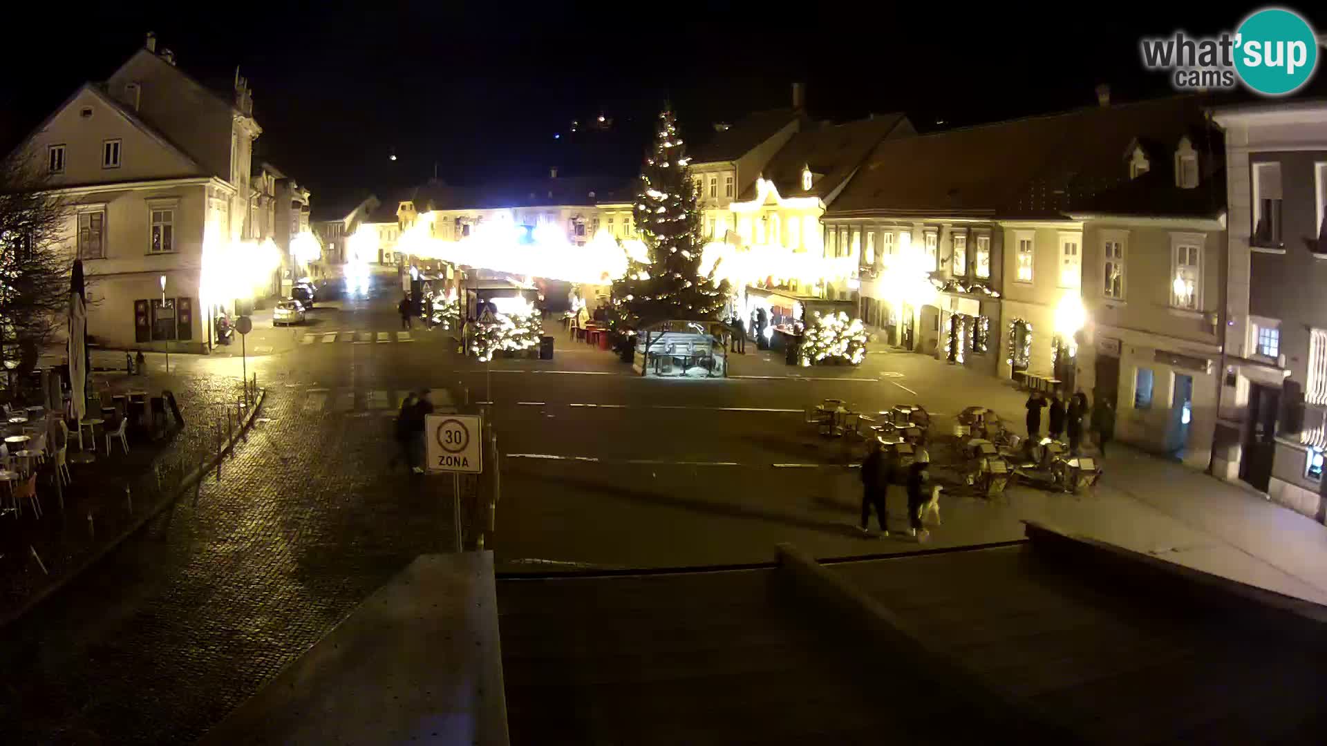 Samobor – Place centrale dédié au roi Tomislav