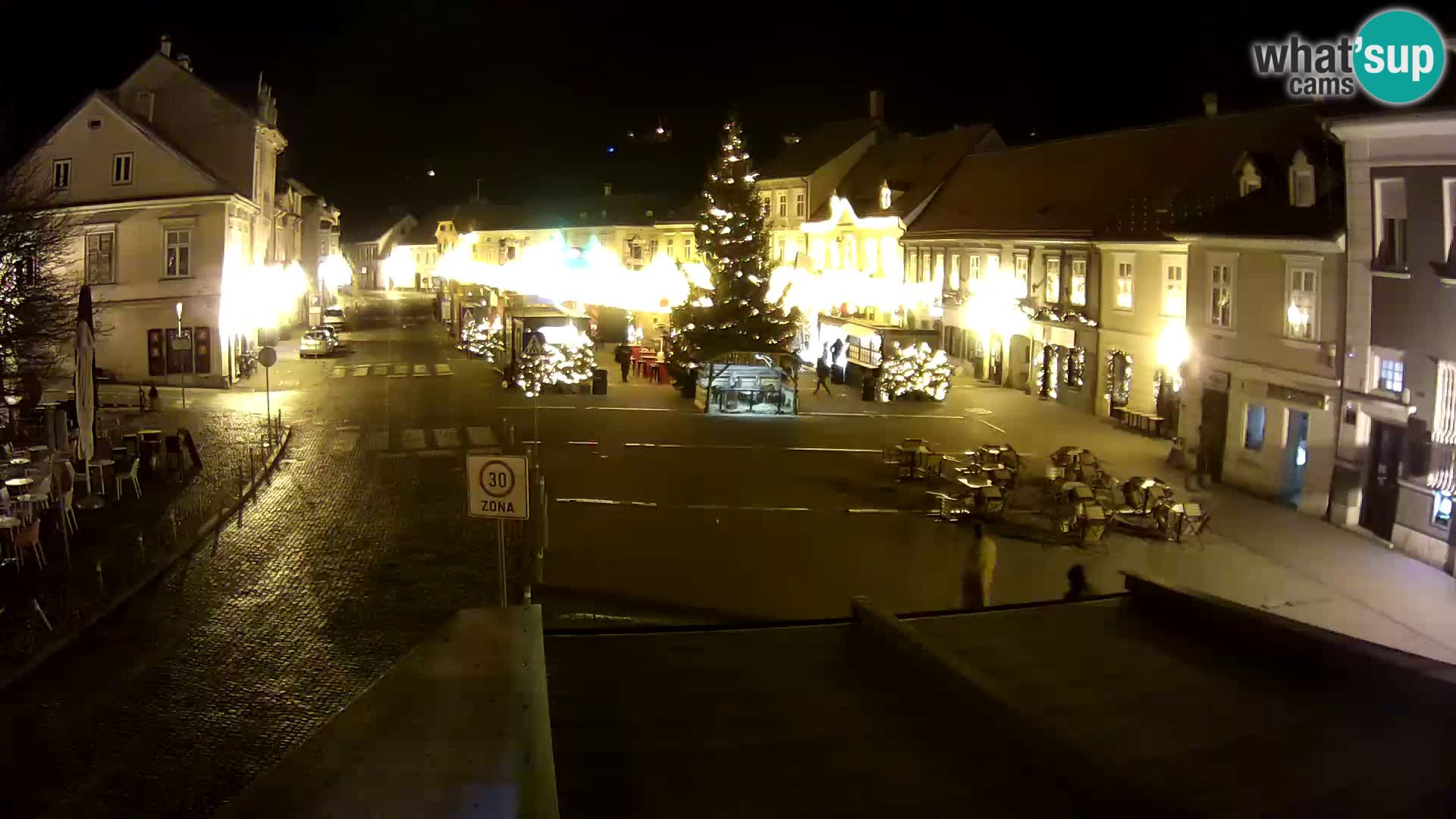 Samobor – Place centrale dédié au roi Tomislav