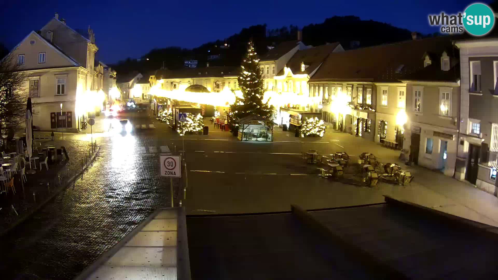 Samobor – Zentralen Platz von König Tomislav gewidmet