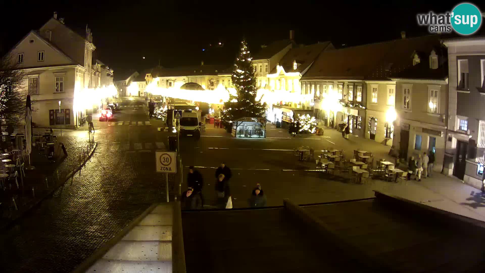 Samobor – Place centrale dédié au roi Tomislav