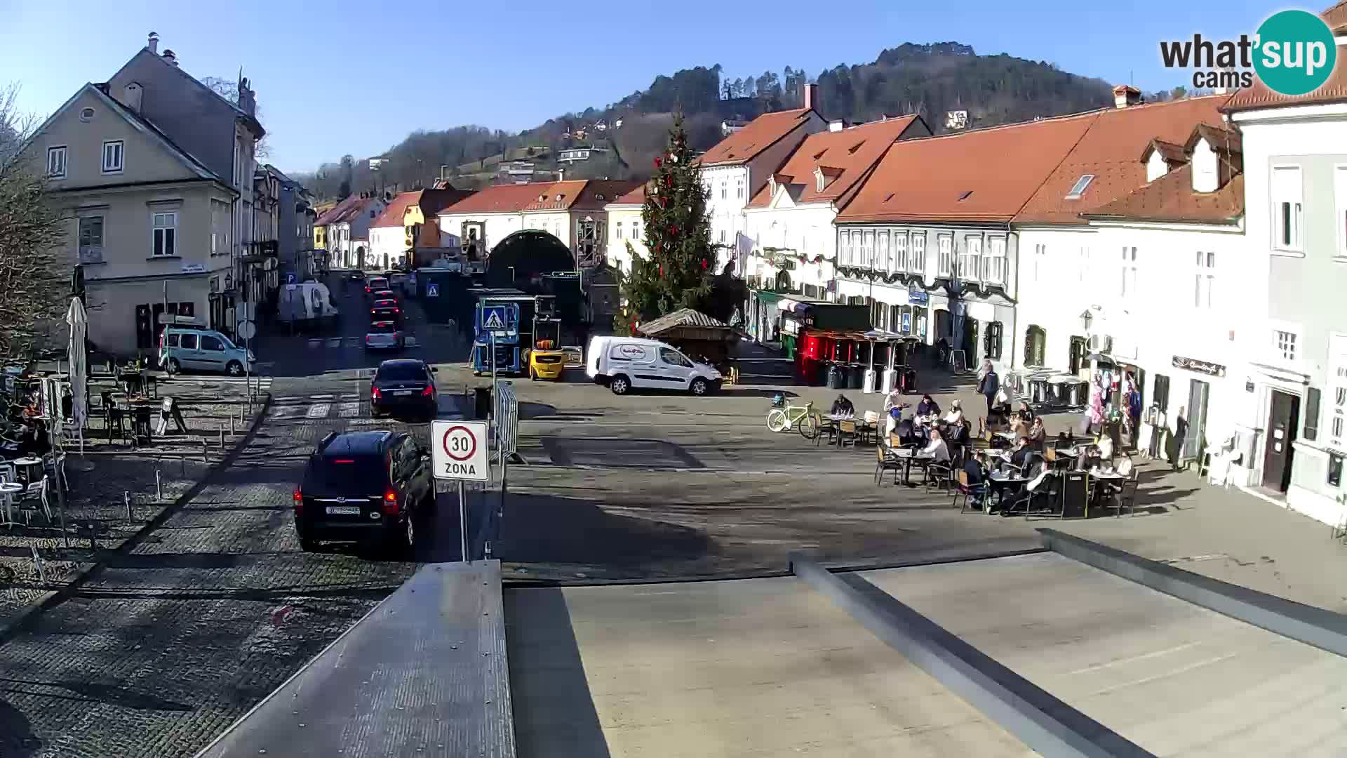 Samobor – Plaza central dedicado al rey Tomislav