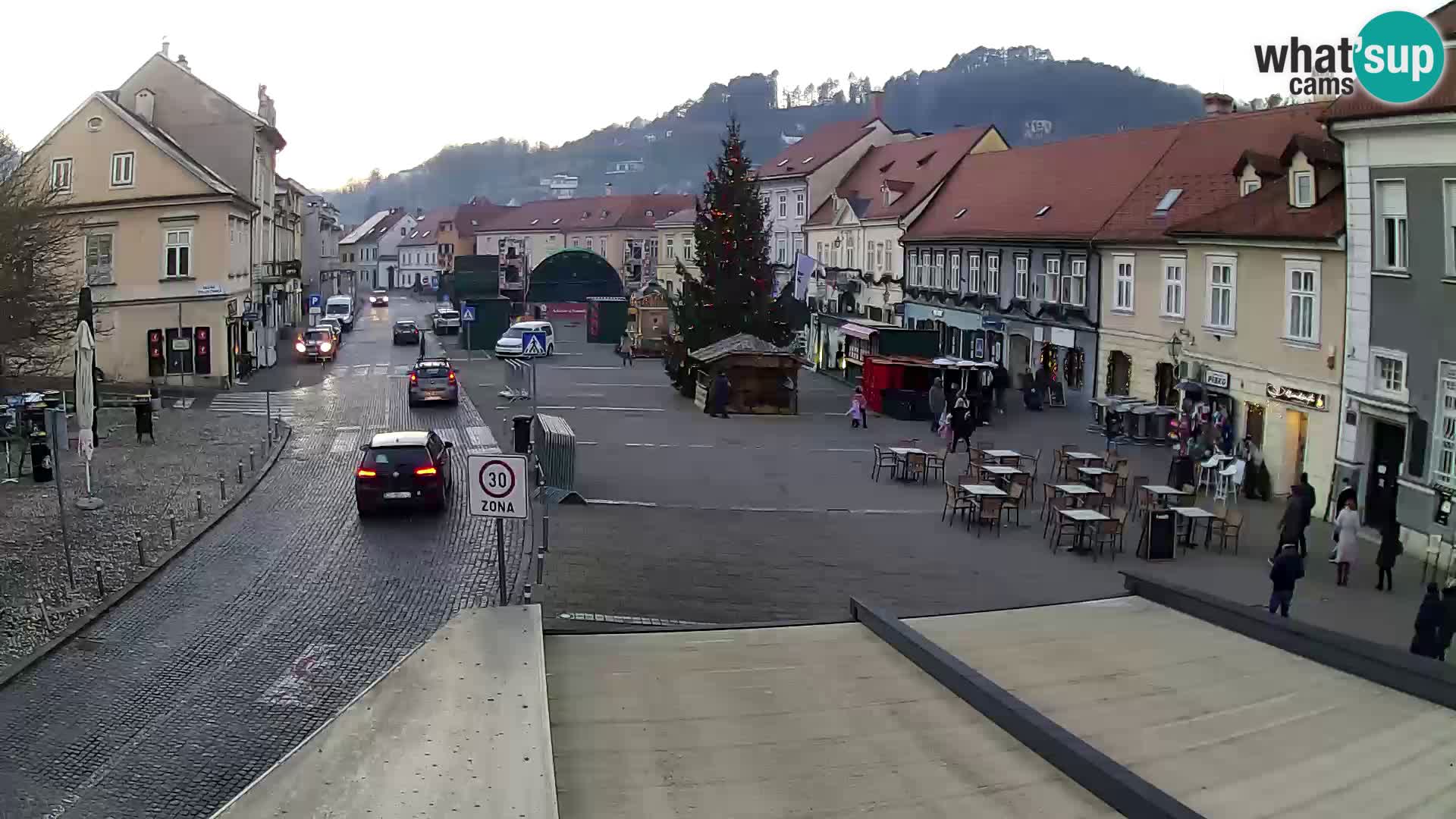 Samobor – Plaza central dedicado al rey Tomislav