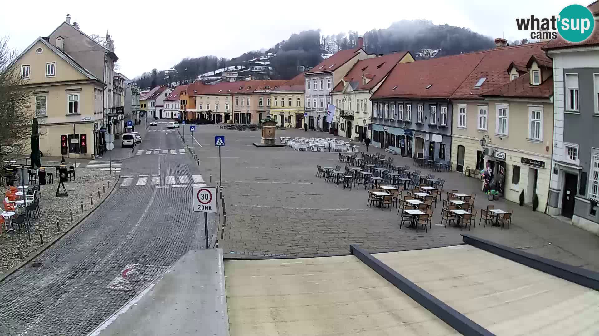 Samobor – Piazza centrale dedicata a re Tomislav