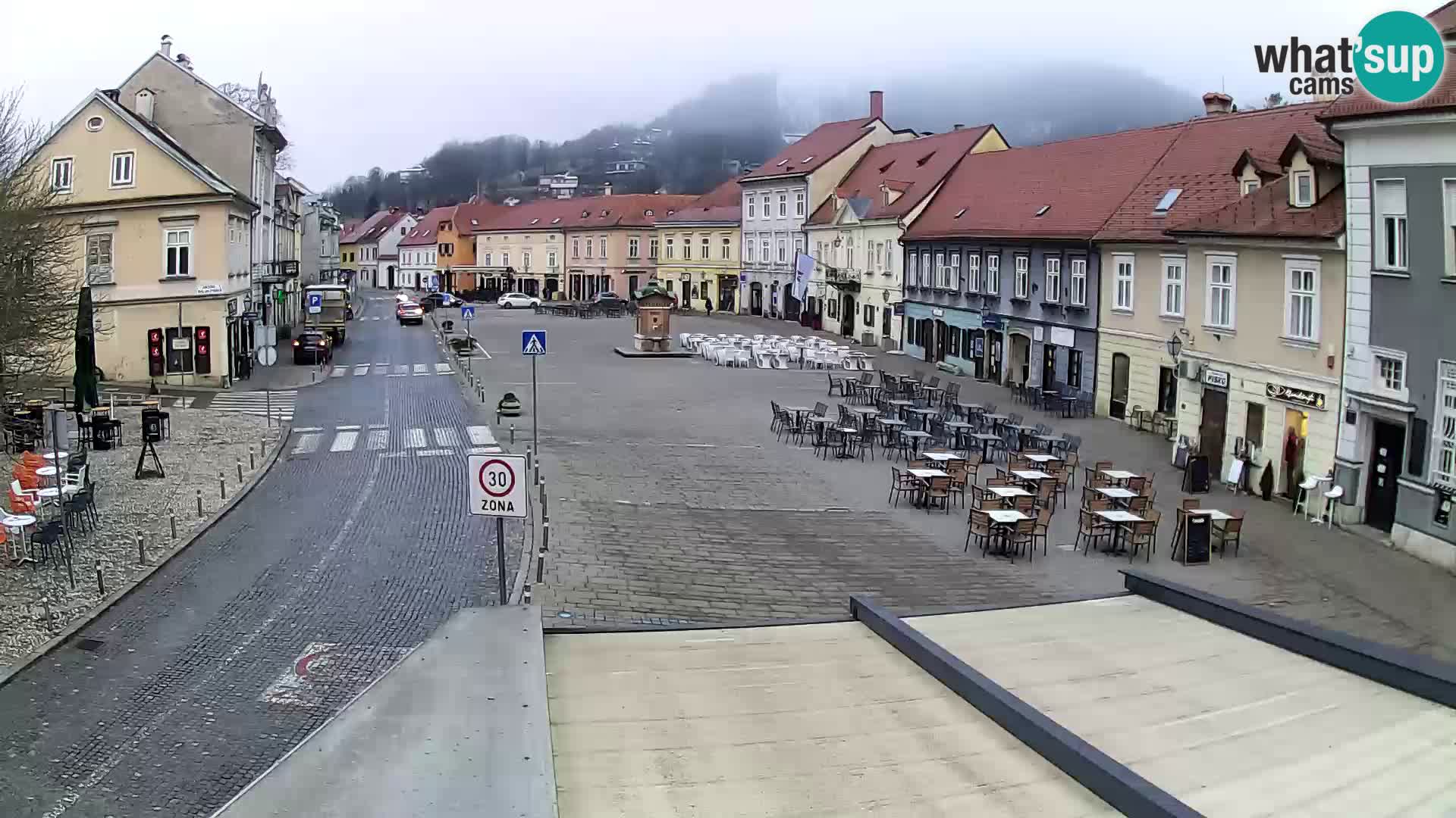 Samobor – Zentralen Platz von König Tomislav gewidmet