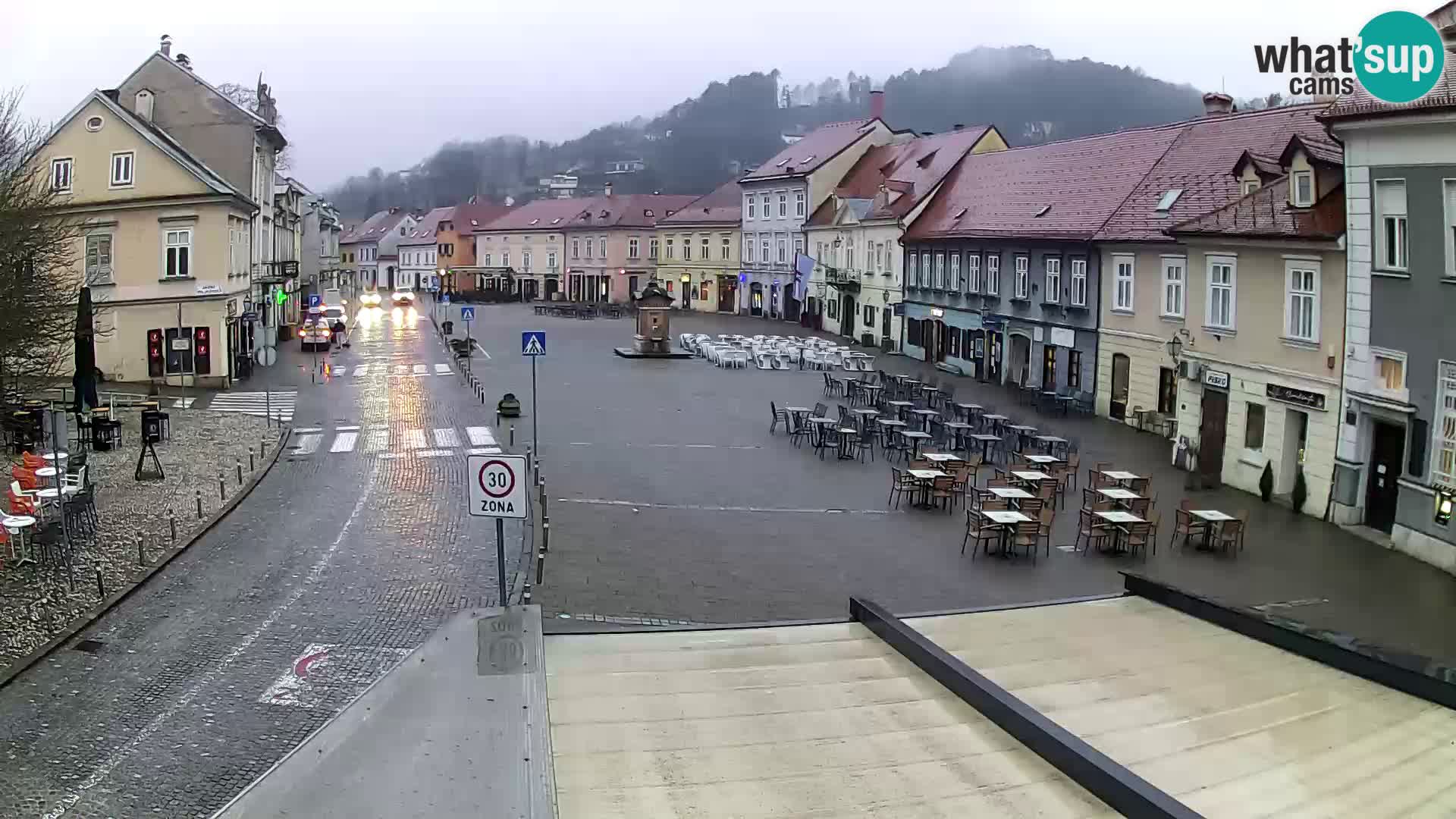 Samobor – Plaza central dedicado al rey Tomislav