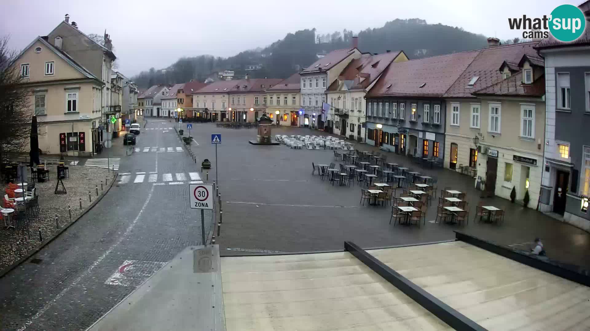 Samobor – Piazza centrale dedicata a re Tomislav