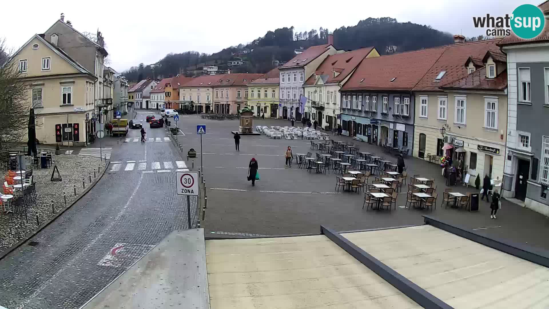 Samobor – Plaza central dedicado al rey Tomislav