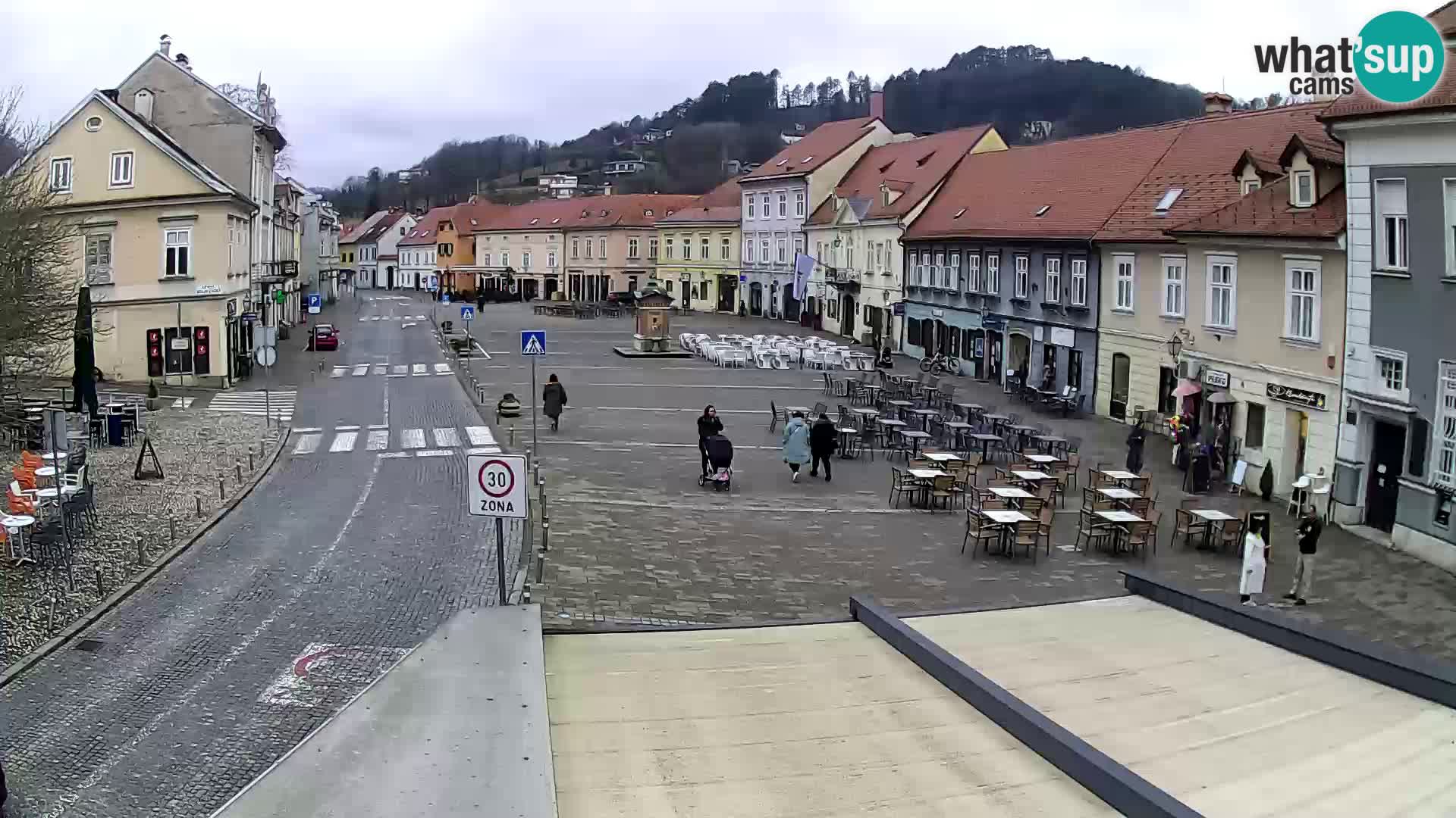 Samobor – Zentralen Platz von König Tomislav gewidmet