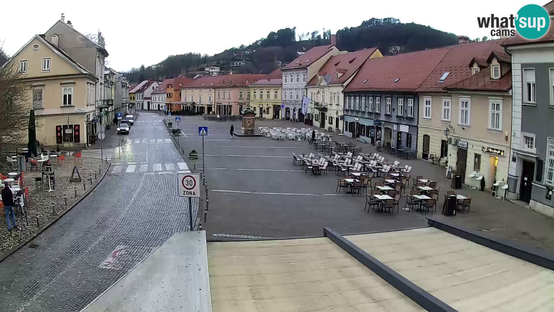 Samobor – Zentralen Platz von König Tomislav gewidmet