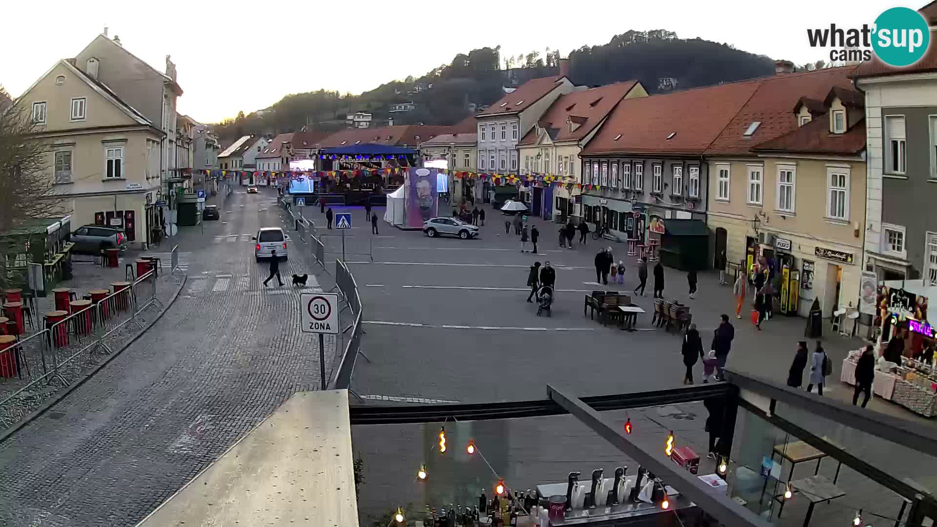 Samobor – Plaza central dedicado al rey Tomislav