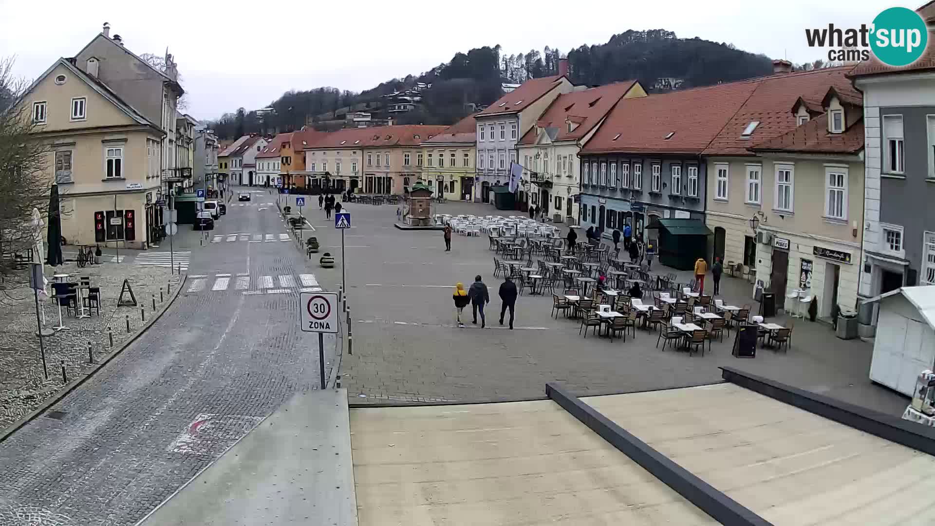 Samobor – Plaza central dedicado al rey Tomislav