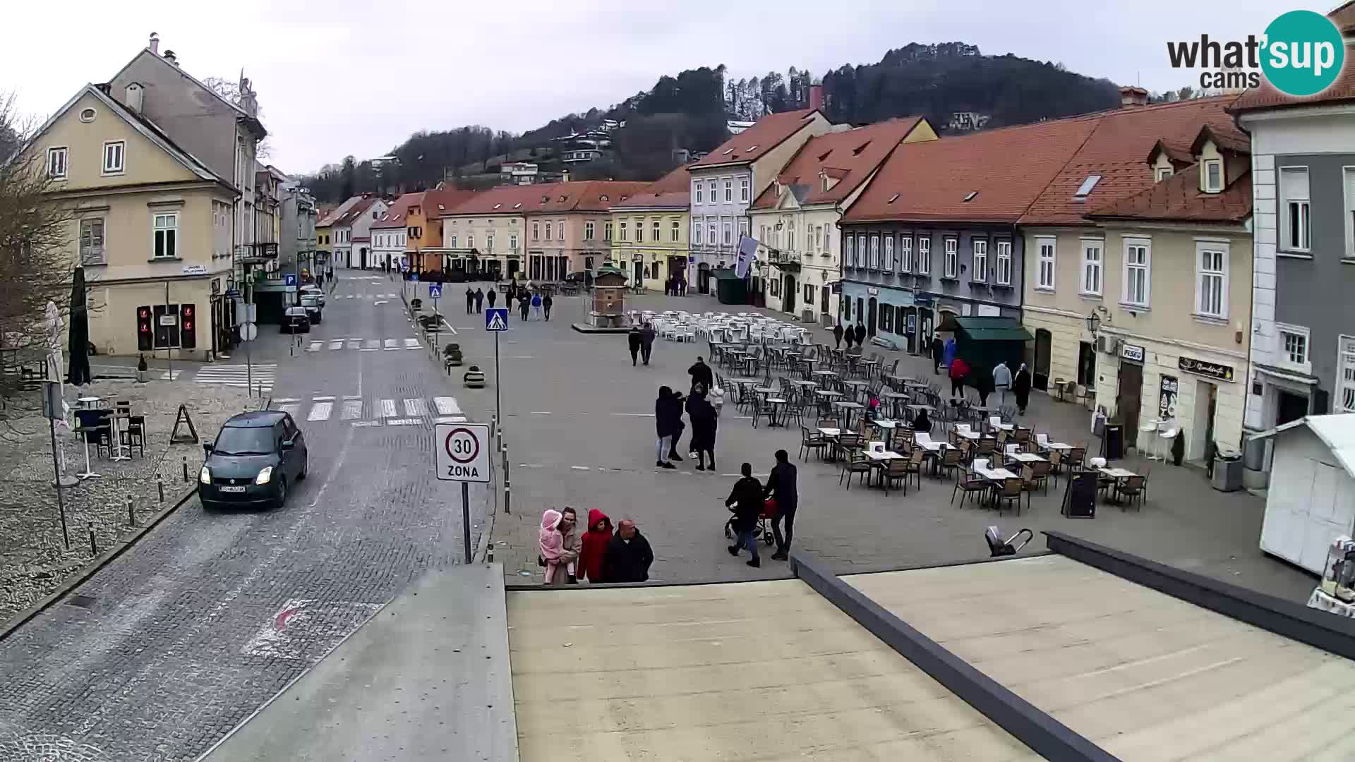 Samobor – Plaza central dedicado al rey Tomislav