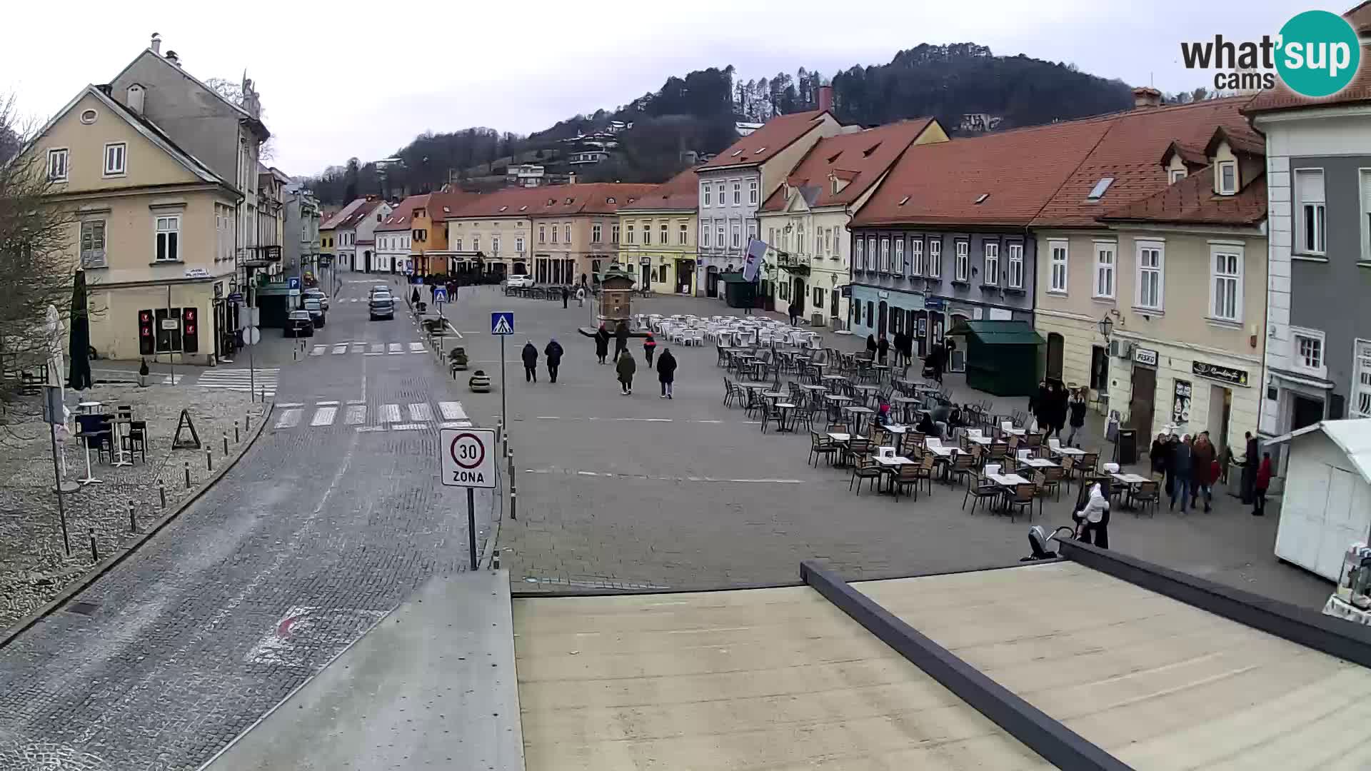 Samobor – Plaza central dedicado al rey Tomislav