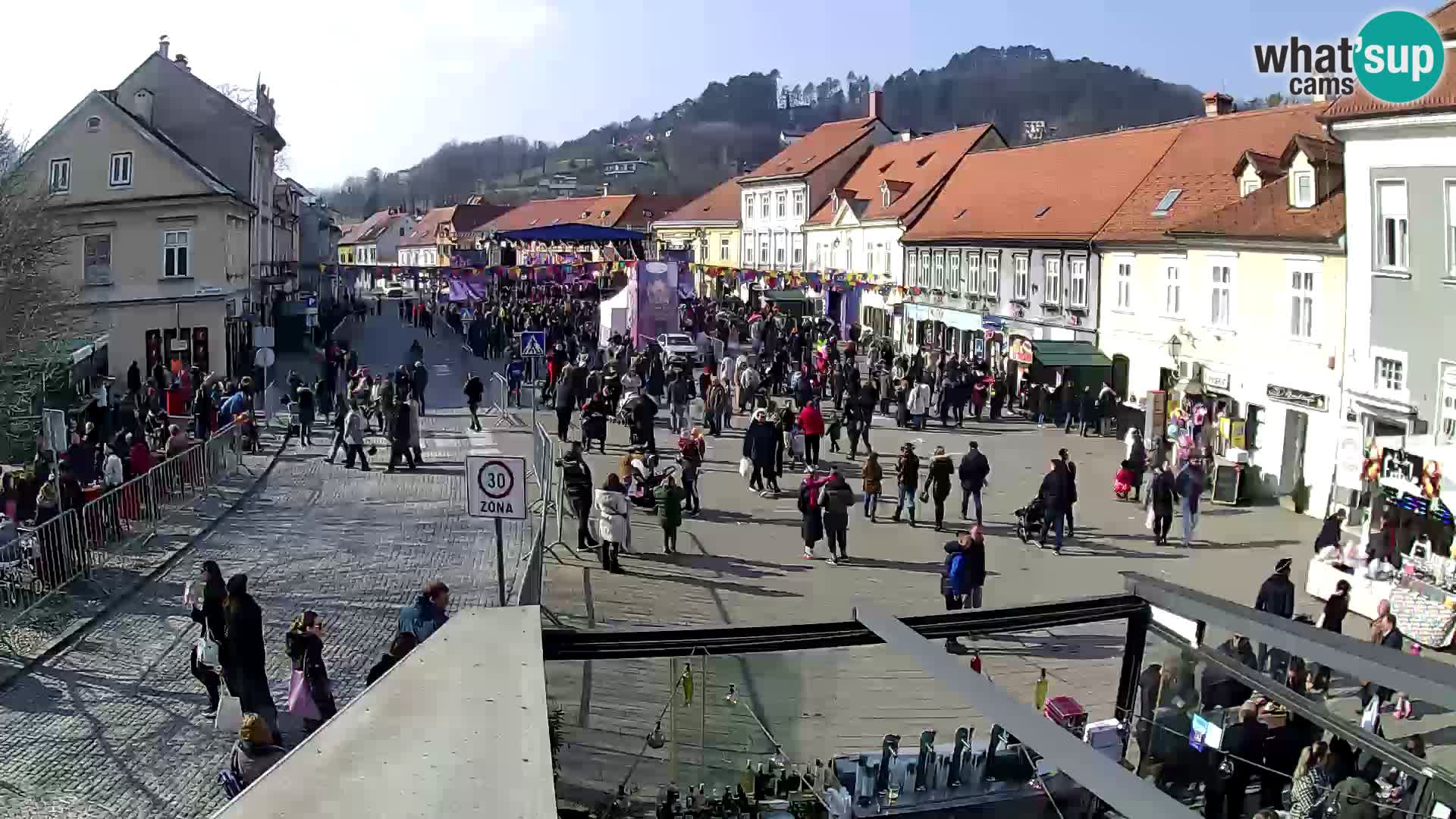 Samobor – Piazza centrale dedicata a re Tomislav