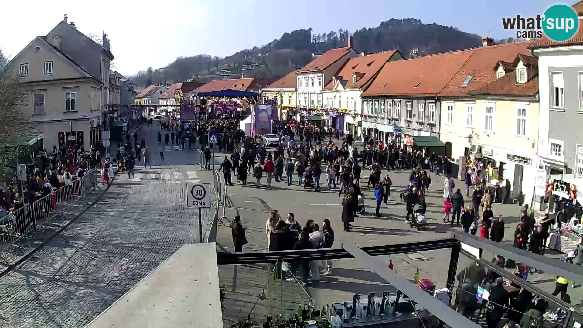 Samobor – Plaza central dedicado al rey Tomislav