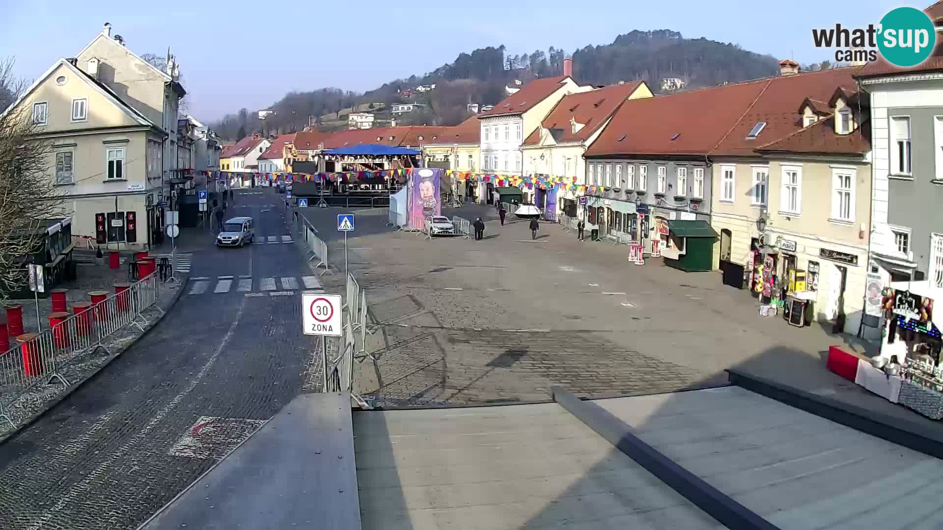 Samobor – Piazza centrale dedicata a re Tomislav