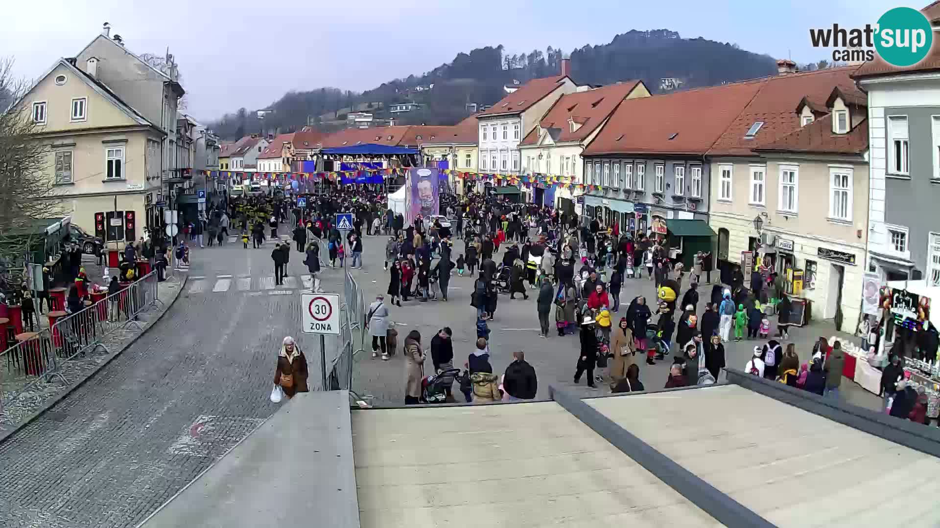 Samobor – Piazza centrale dedicata a re Tomislav