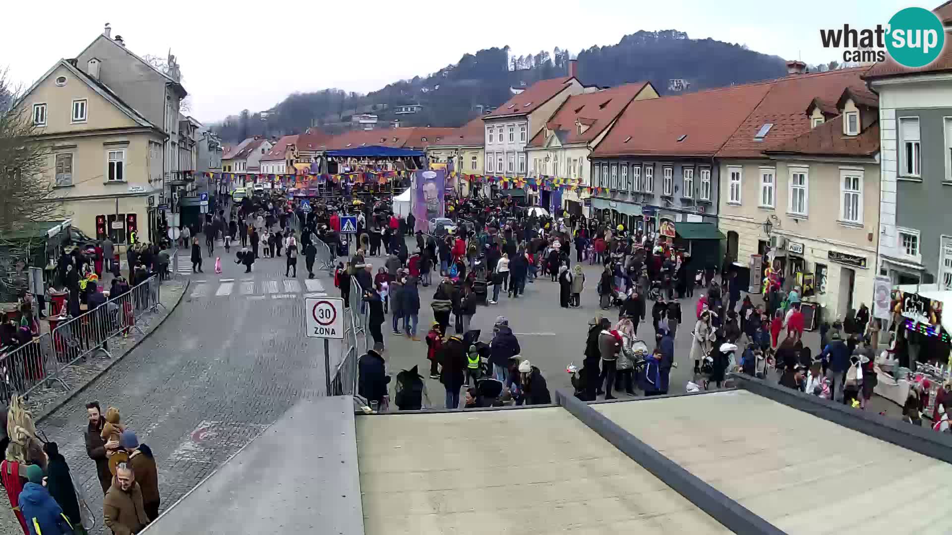 Samobor – Piazza centrale dedicata a re Tomislav