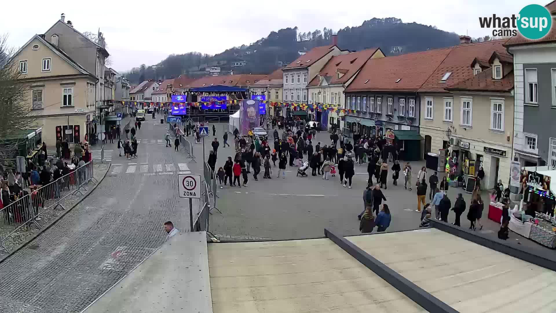 Samobor – Plaza central dedicado al rey Tomislav